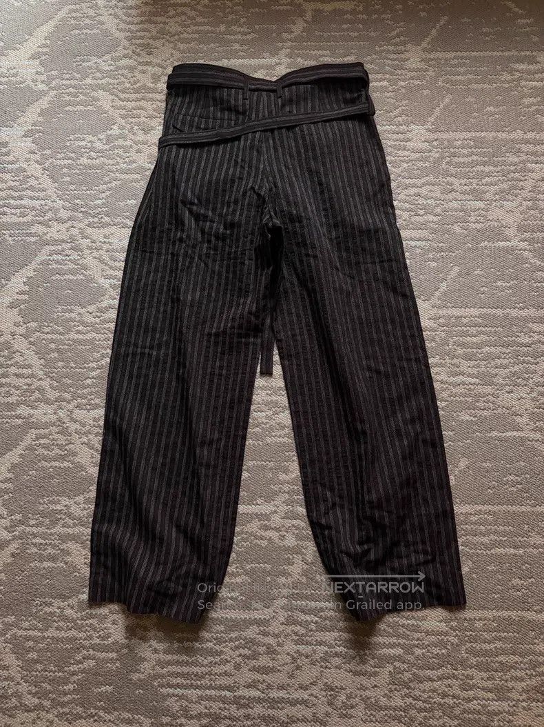 Ann Demeulemeester Ann Demeulemeester Double rope stripe dress pants Size 32" / US 10 / IT 46 - 5 Thumbnail