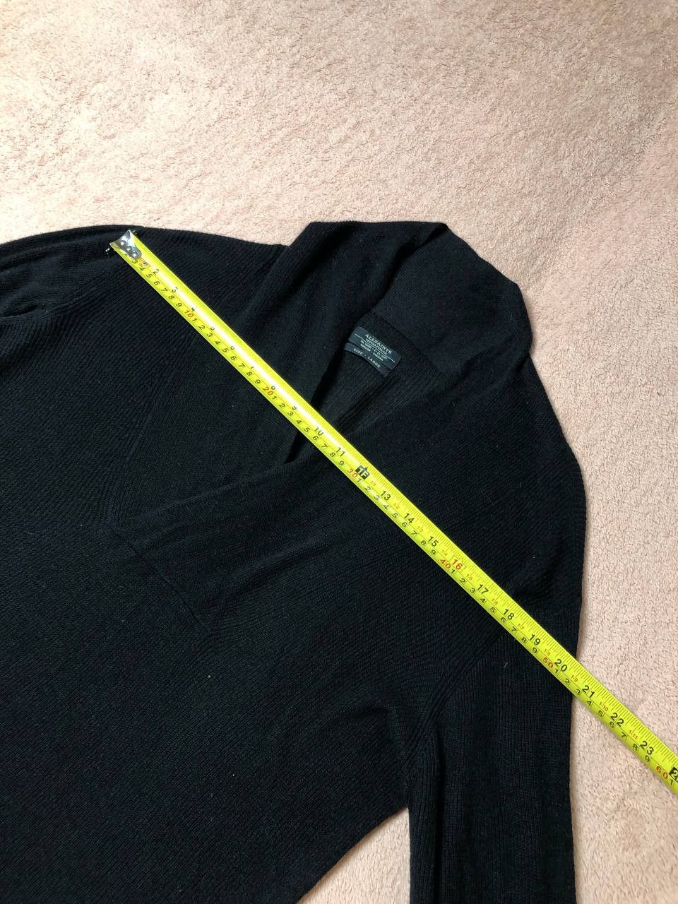 Allsaints × Vintage Very Rare Allsaints Vintage Black Sweater Y2k Style Size L / US 10 / IT 46 - 7 Thumbnail