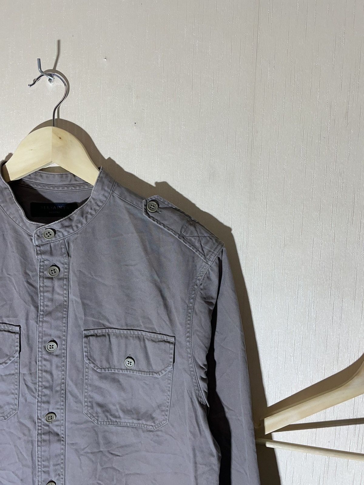 Allsaints × Japanese Brand Allsaints streetwear Japanese shirt Size US M / EU 48-50 / 2 - 2 Thumbnail
