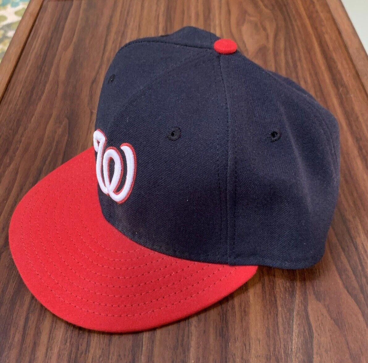 New Era New Era Washington Nationals Official Fitted Hat 7 1/8 Size ONE SIZE - 3 Thumbnail