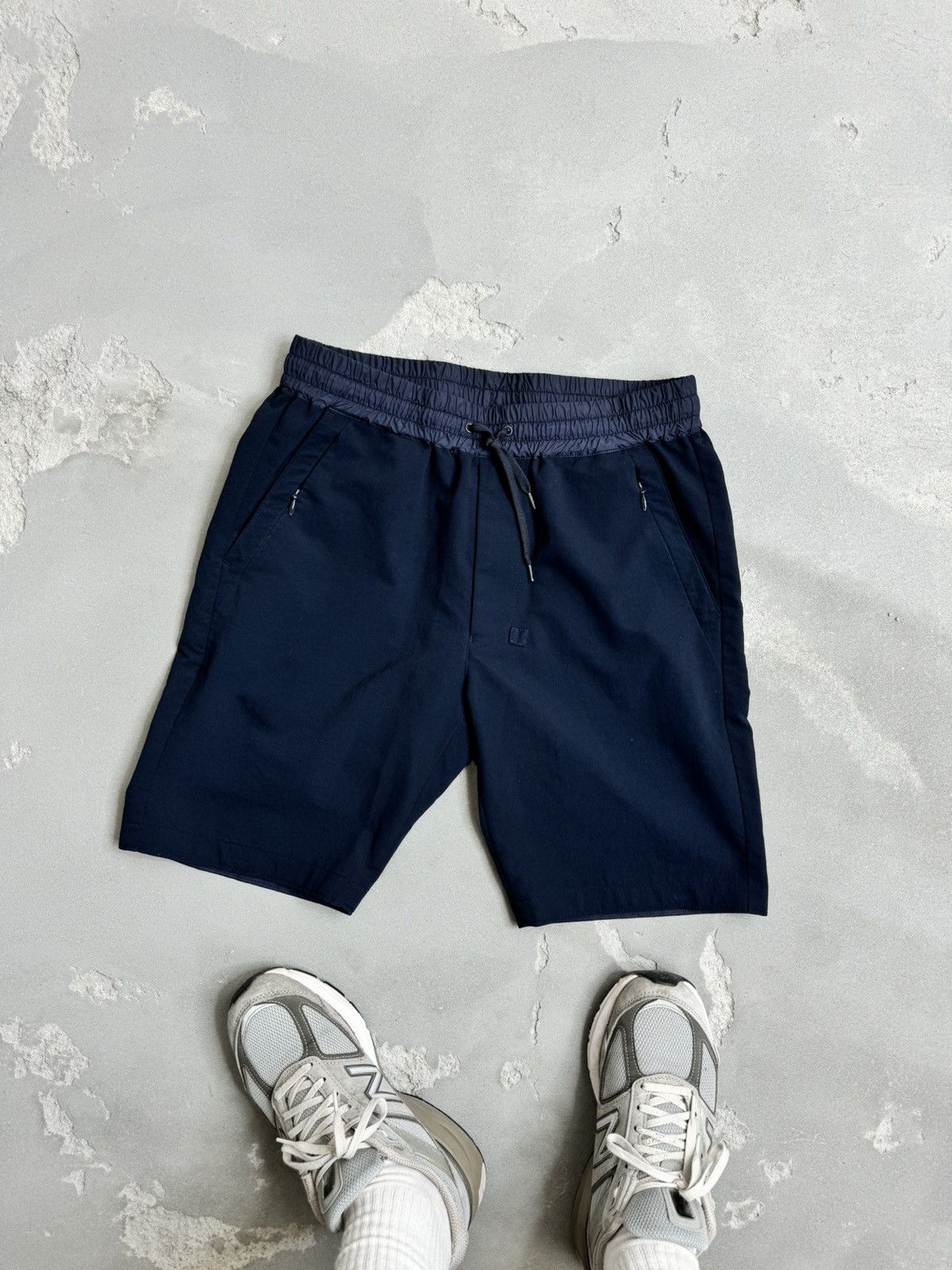 ALPHADRY Nanamica Tech Shorts Black 6 pocket