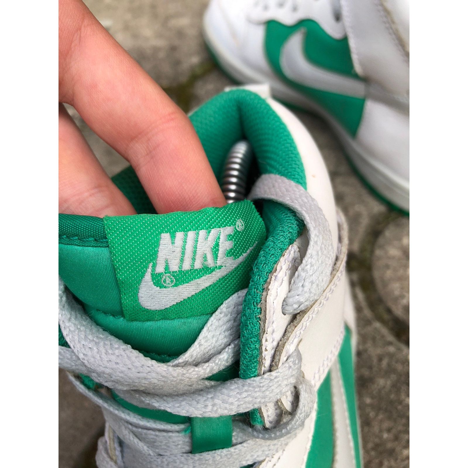 Nike × Vintage Nike Dunk high Jetstream-Stadium Size US 6.5 / EU 39-40 - 11 Thumbnail