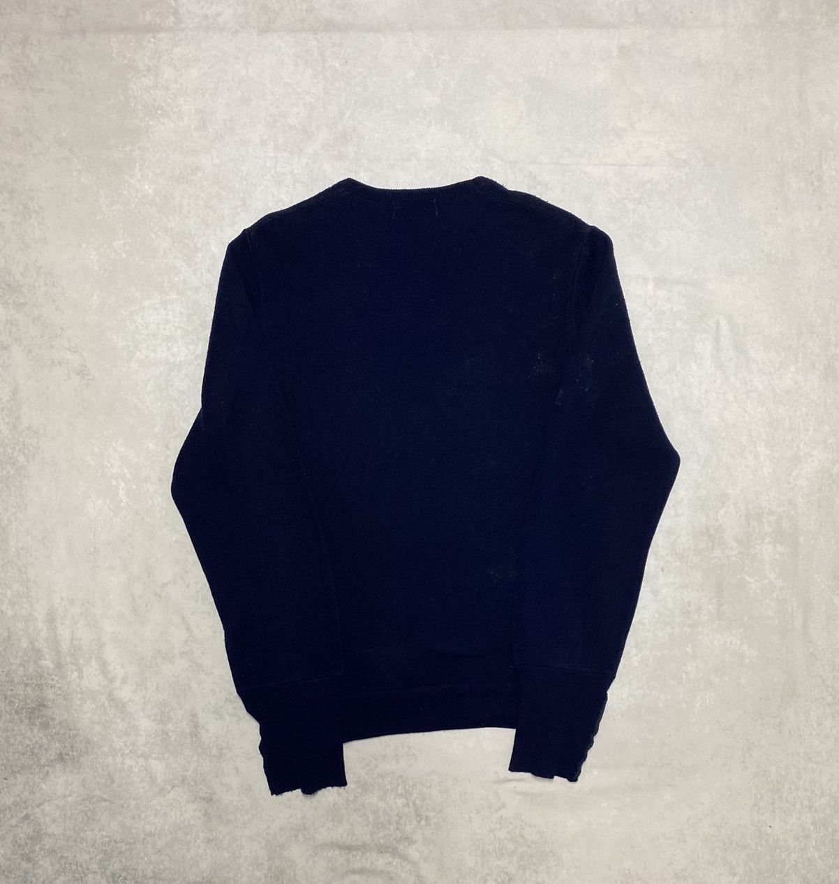 Lacoste × Vintage Crazy Y2K Vintage 70’s Lacoste V Neck Sweater M Size US M / EU 48-50 / 2 - 4 Thumbnail
