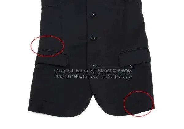 Comme des Garcons Comme Des Garcons Black vintage vest top Size S / US 4 / IT 40 - 6 Thumbnail