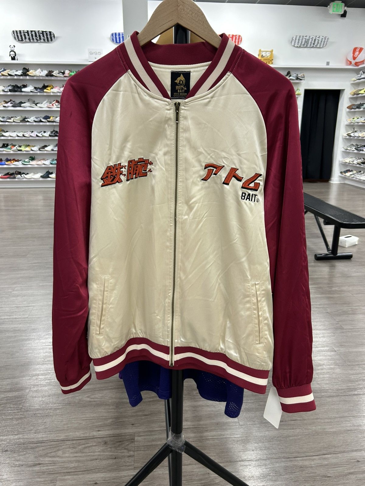 Bait Bait Satin Bomber Jacket Size US M / EU 48-50 / 2 - 1 Thumbnail