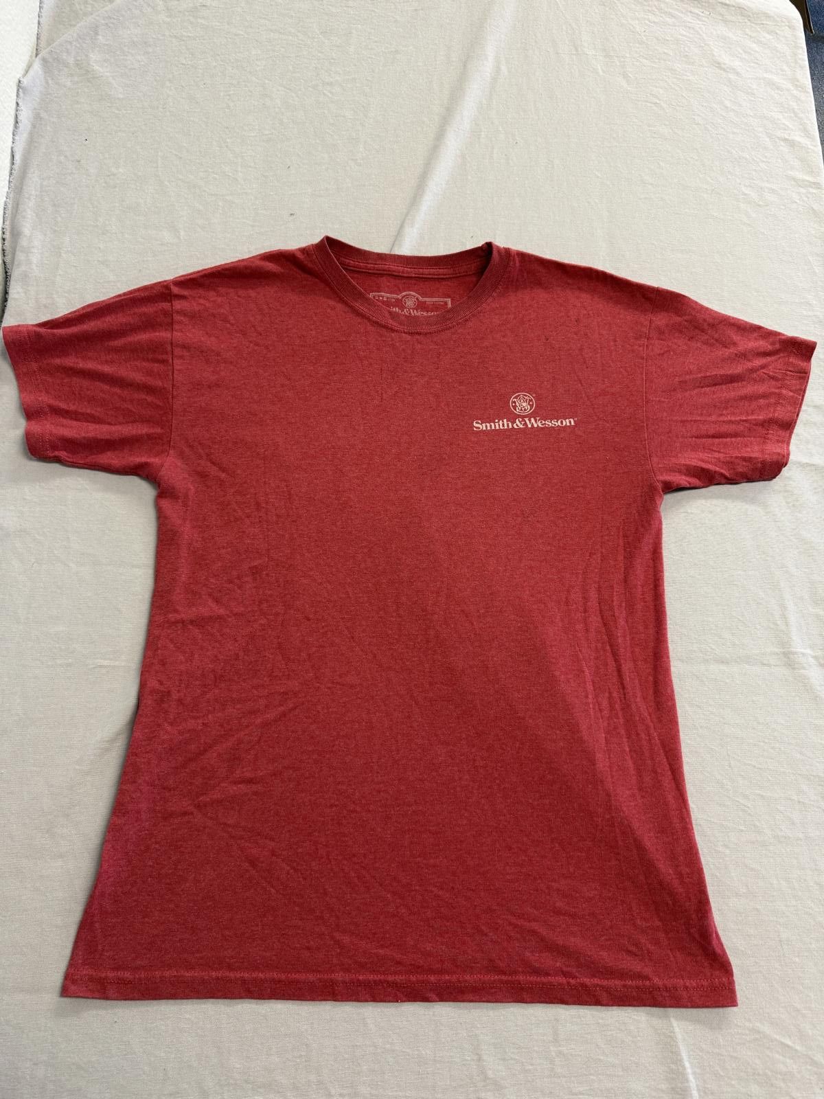 Designer Faded Smith and Wesson T-shirt American Original Tee - M Size US M / EU 48-50 / 2 - 2 Thumbnail