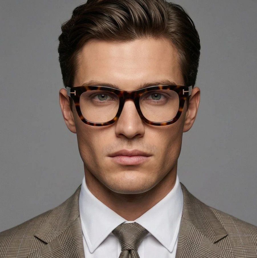 Tom Ford Tom Ford Men Eyeglasses Square FT5872-B 055 NEW AUTHENTIC Size ONE SIZE - 12 Thumbnail