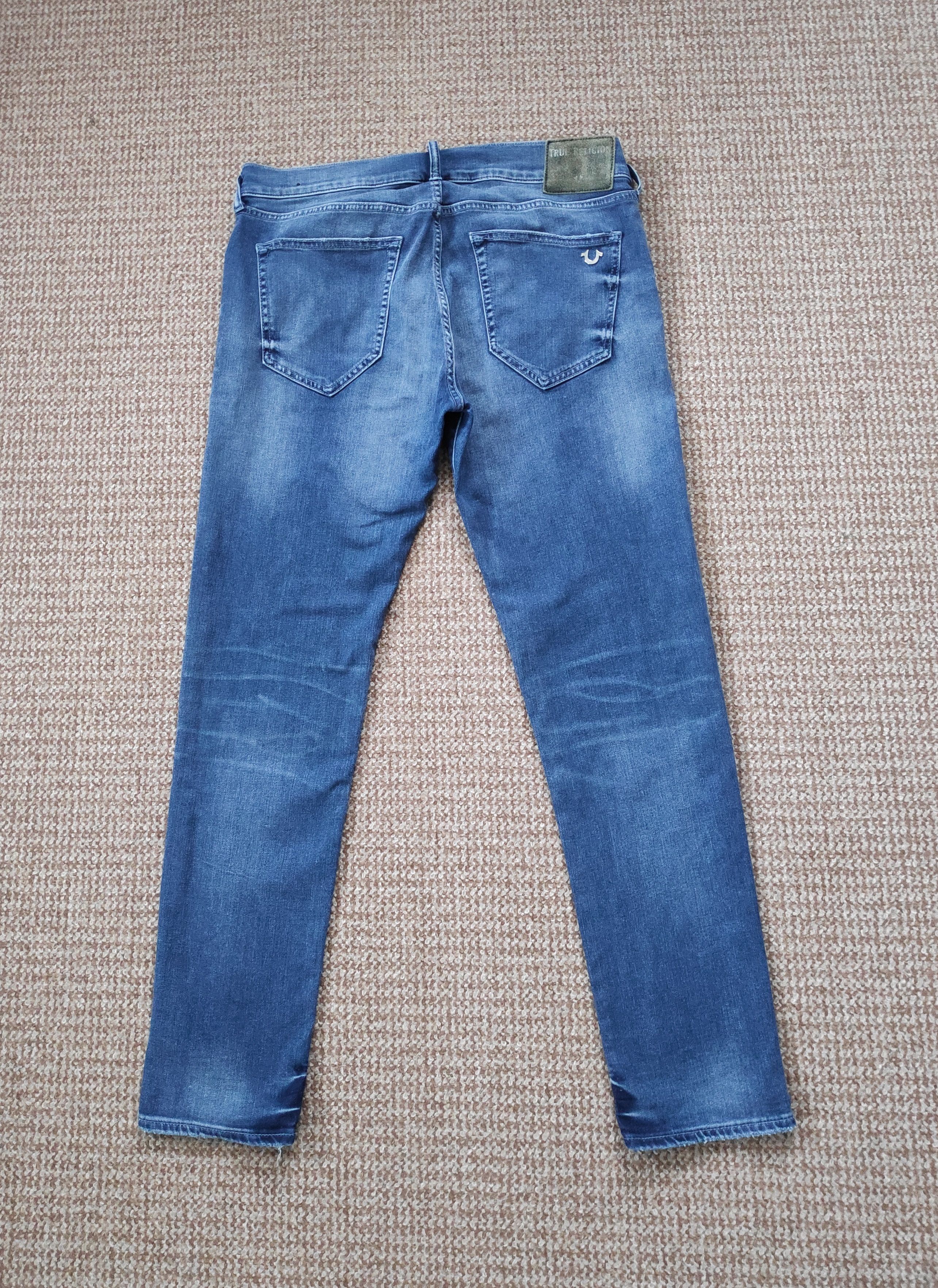 True Religion True Religion Rocco Skinny Denim Jeans sz W34 Size US 34 / EU 50 - 3 Thumbnail