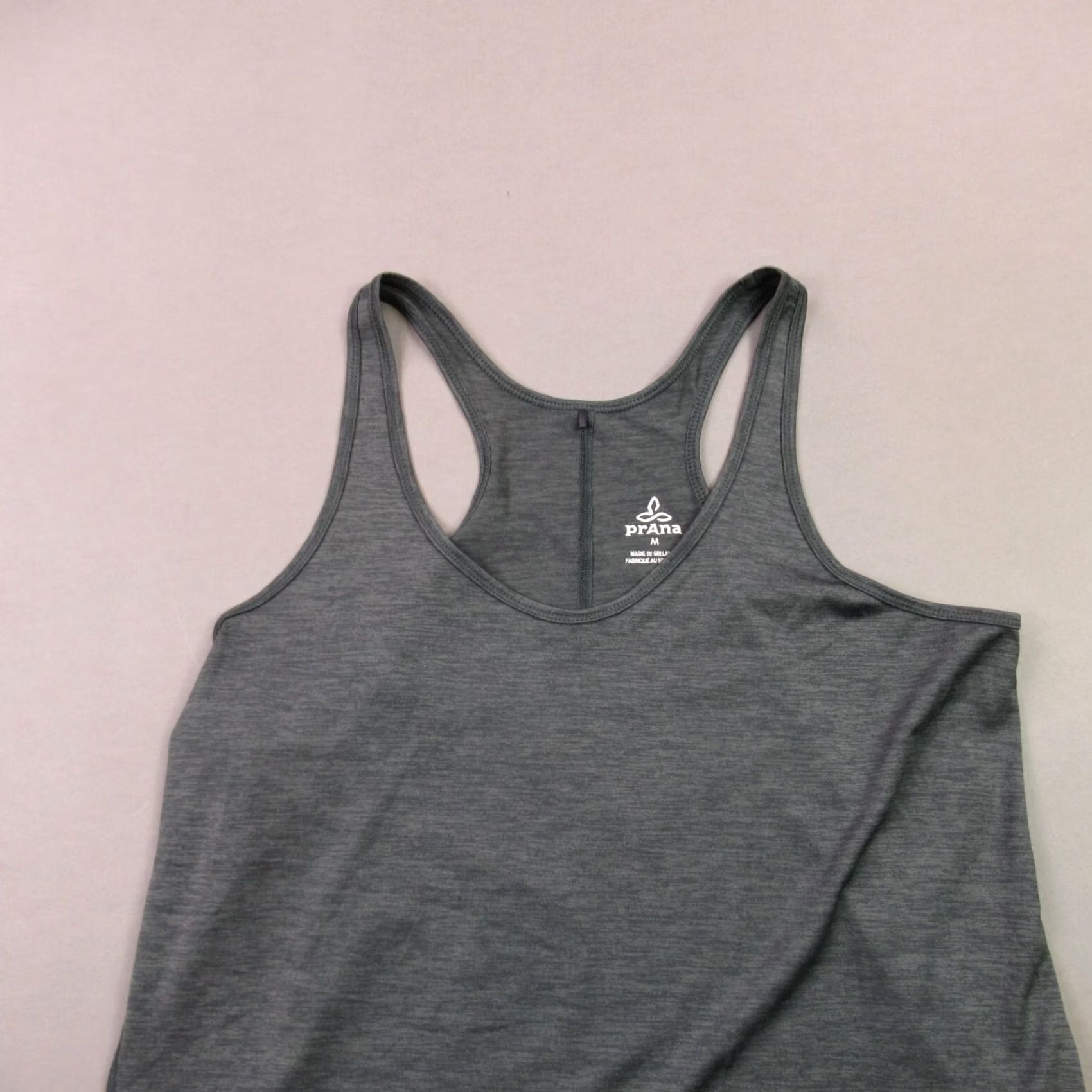 Prana Prana Top Womens Medium Sleeveless Lightweight Casual Gray Tank Shirt M Adult Casual Sleeveless Gray Prana Size M / US 6-8 / IT 42-44 - 3 Thumbnail