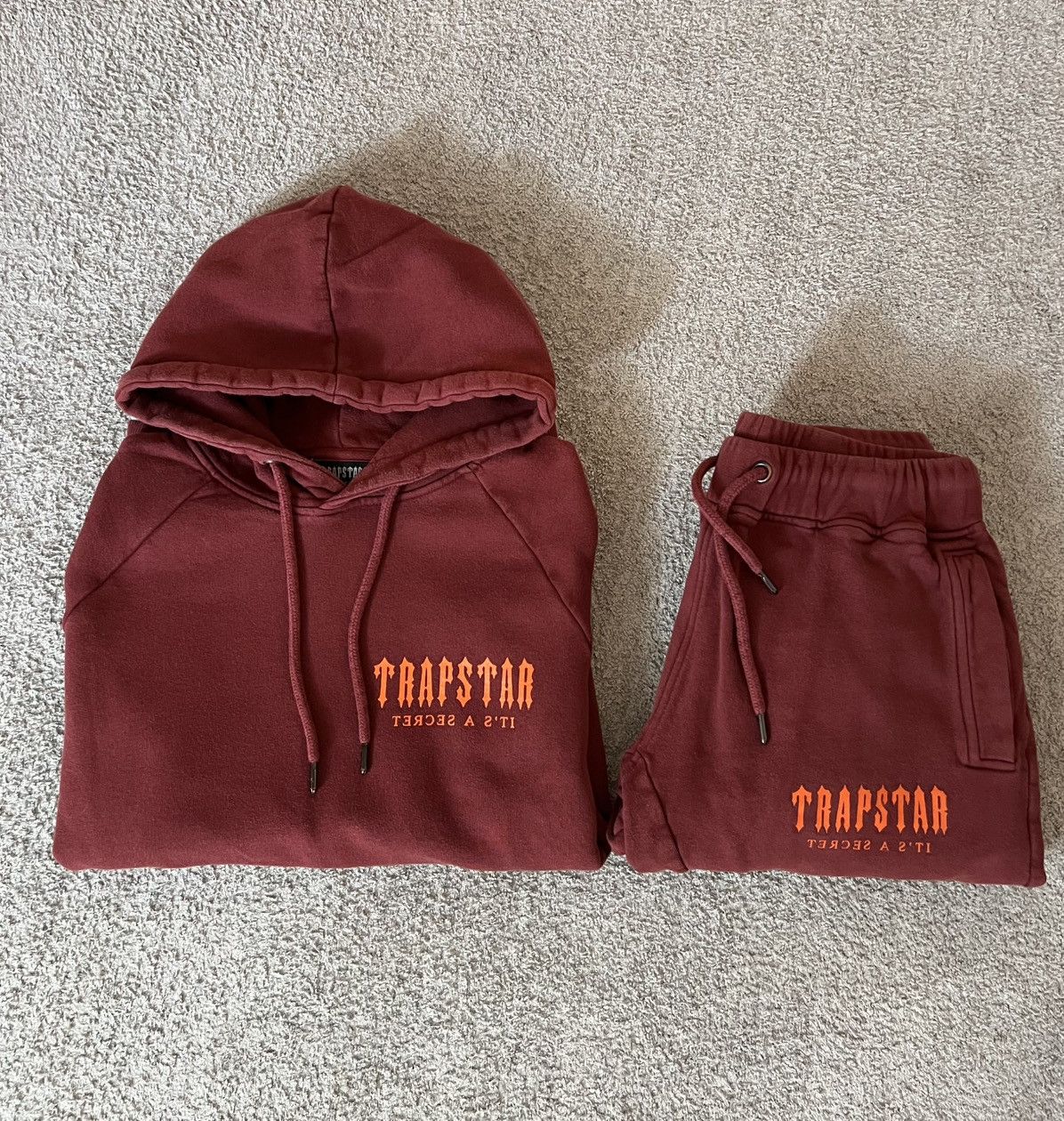 Trapstar Tracksuit Red Rare Trapstar Tracksuit Halloween Edition