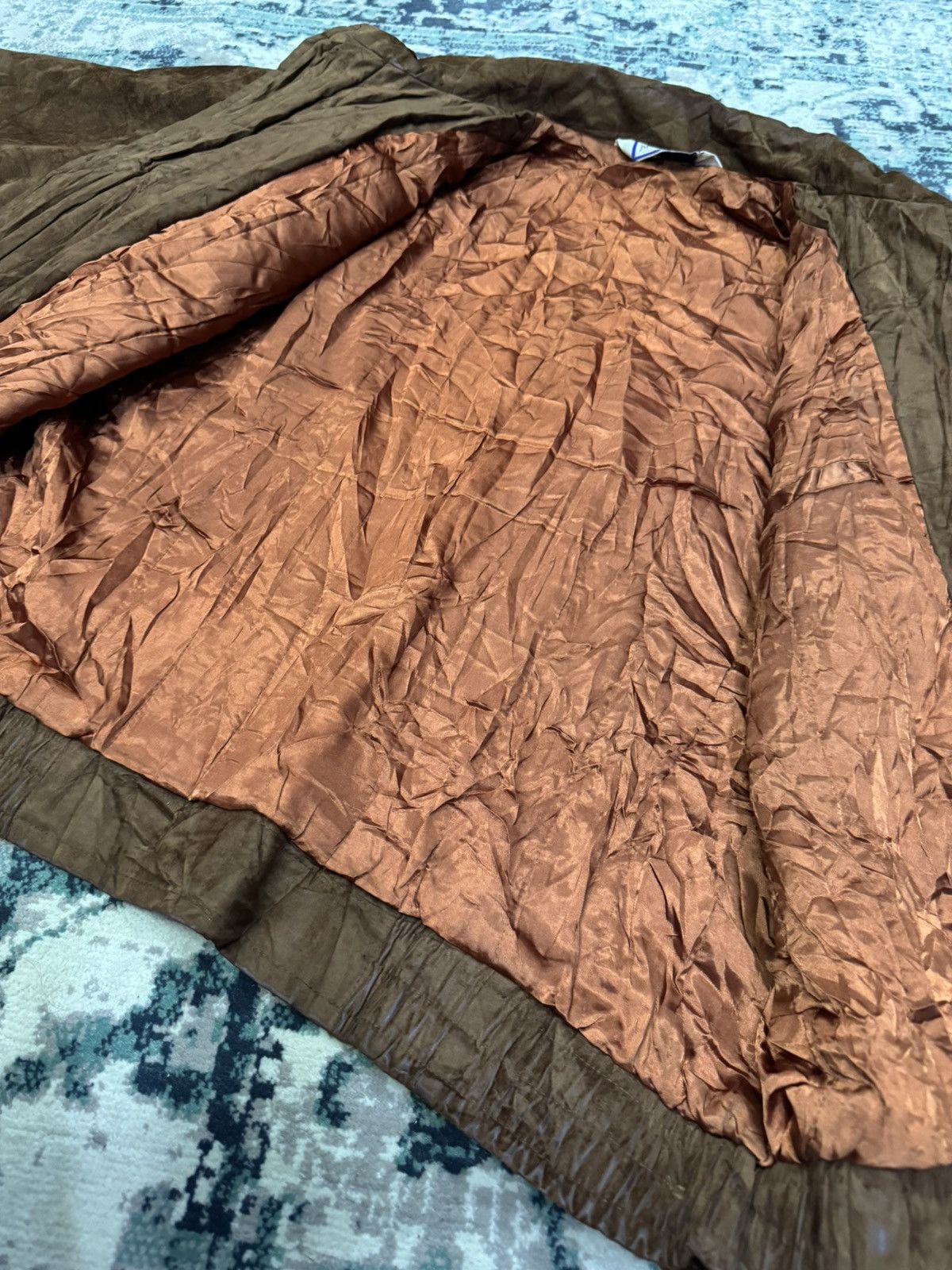 Yves Saint Laurent VINTAGE 90s YVES SAINT LAURENT SUEDE BOMBER JACKET Size US M / EU 48-50 / 2 - 5 Thumbnail