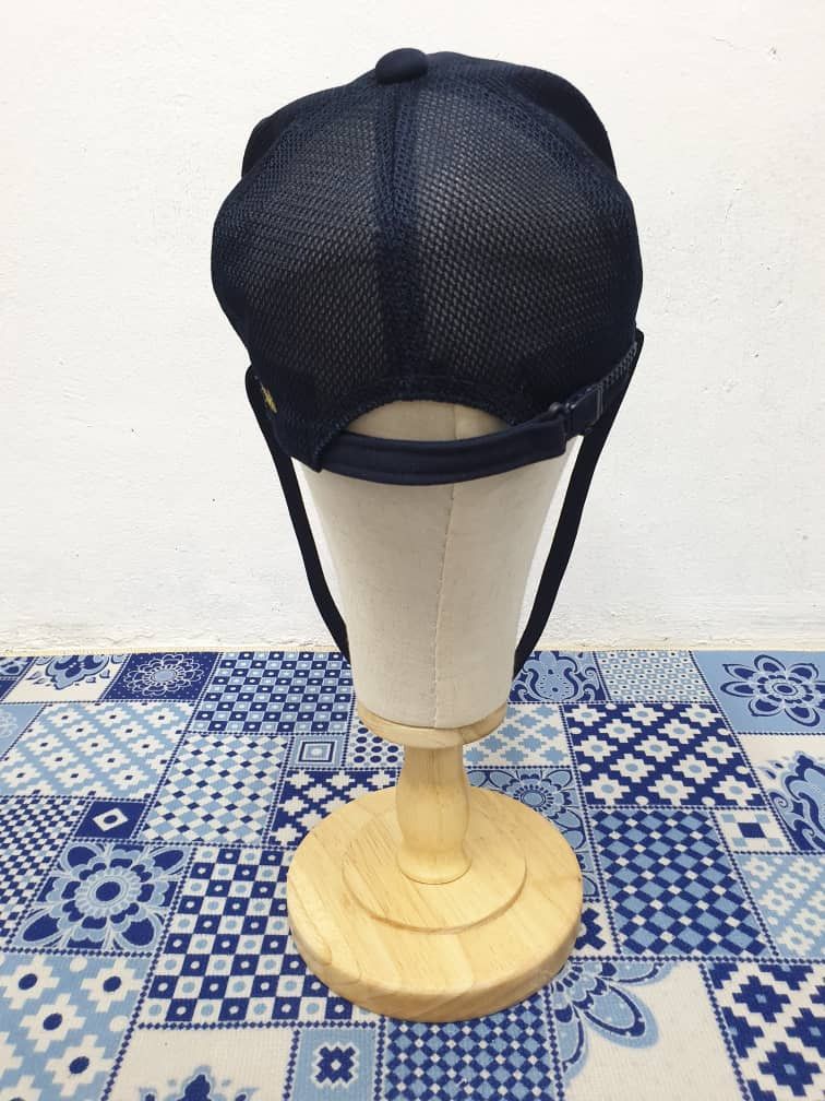 Japanese Brand Vintage ASW Blue navy cap Size ONE SIZE - 4 Thumbnail
