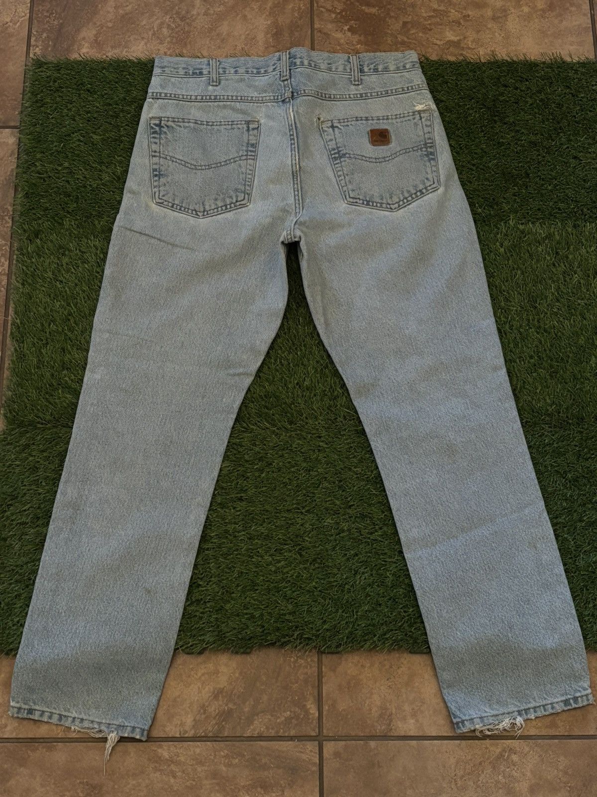 Carhartt × Carhartt Wip Vintage carhartt jeans 32x30 Size US 32 / EU 48 - 5 Thumbnail