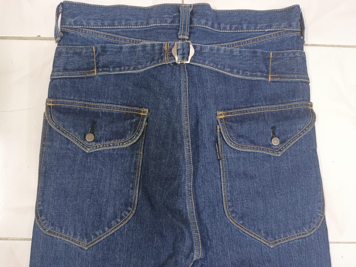 CABANE de ZUCCa Cabane De Zucca Buckle Back Selvedge Jeans Size US 31 - 3 Thumbnail