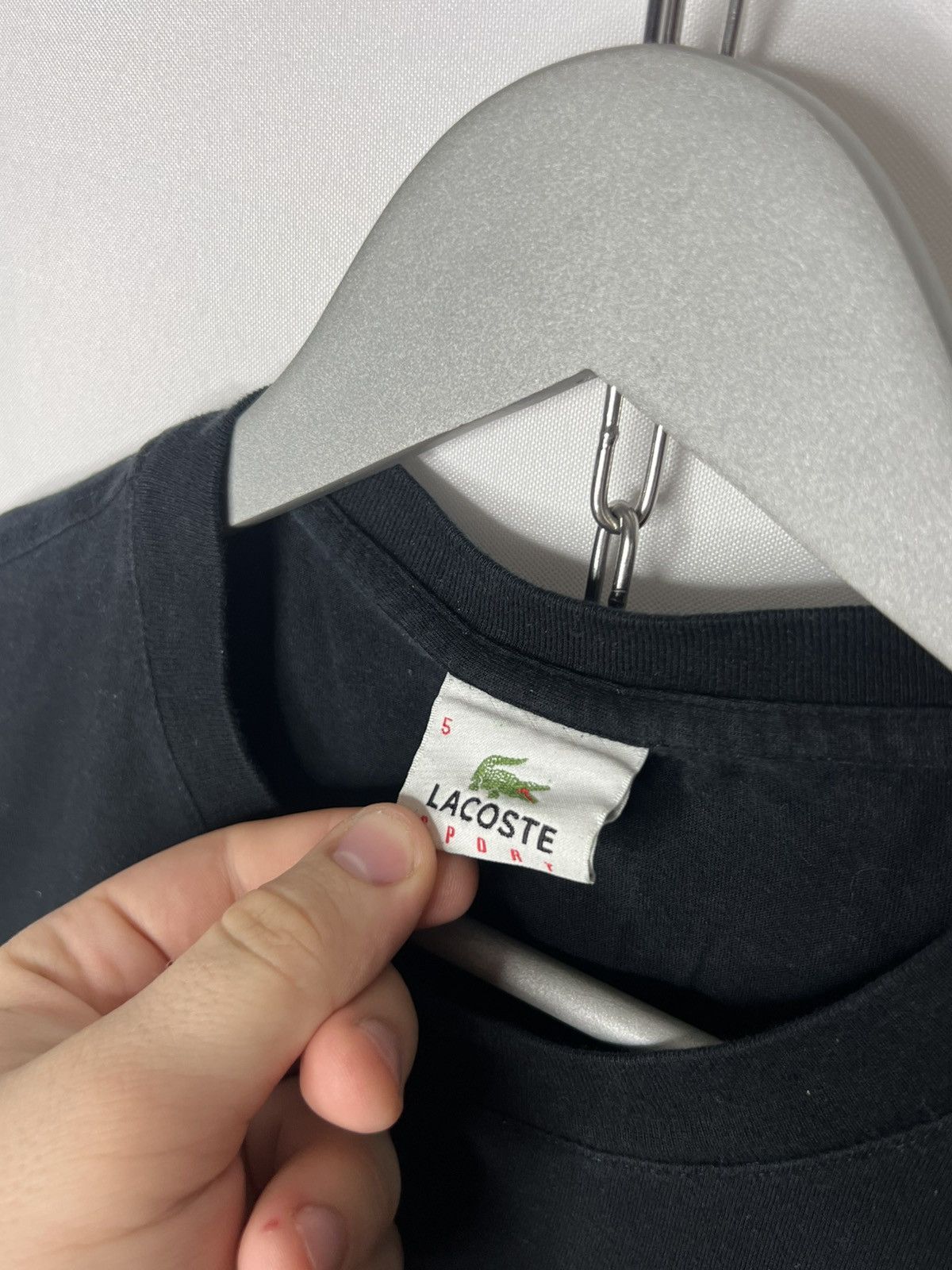 Lacoste 🐊 Vintage Lacoste Sport Big Logo Luxury T-Shirt Tee 🐊 Size US M / EU 48-50 / 2 - 6 Thumbnail