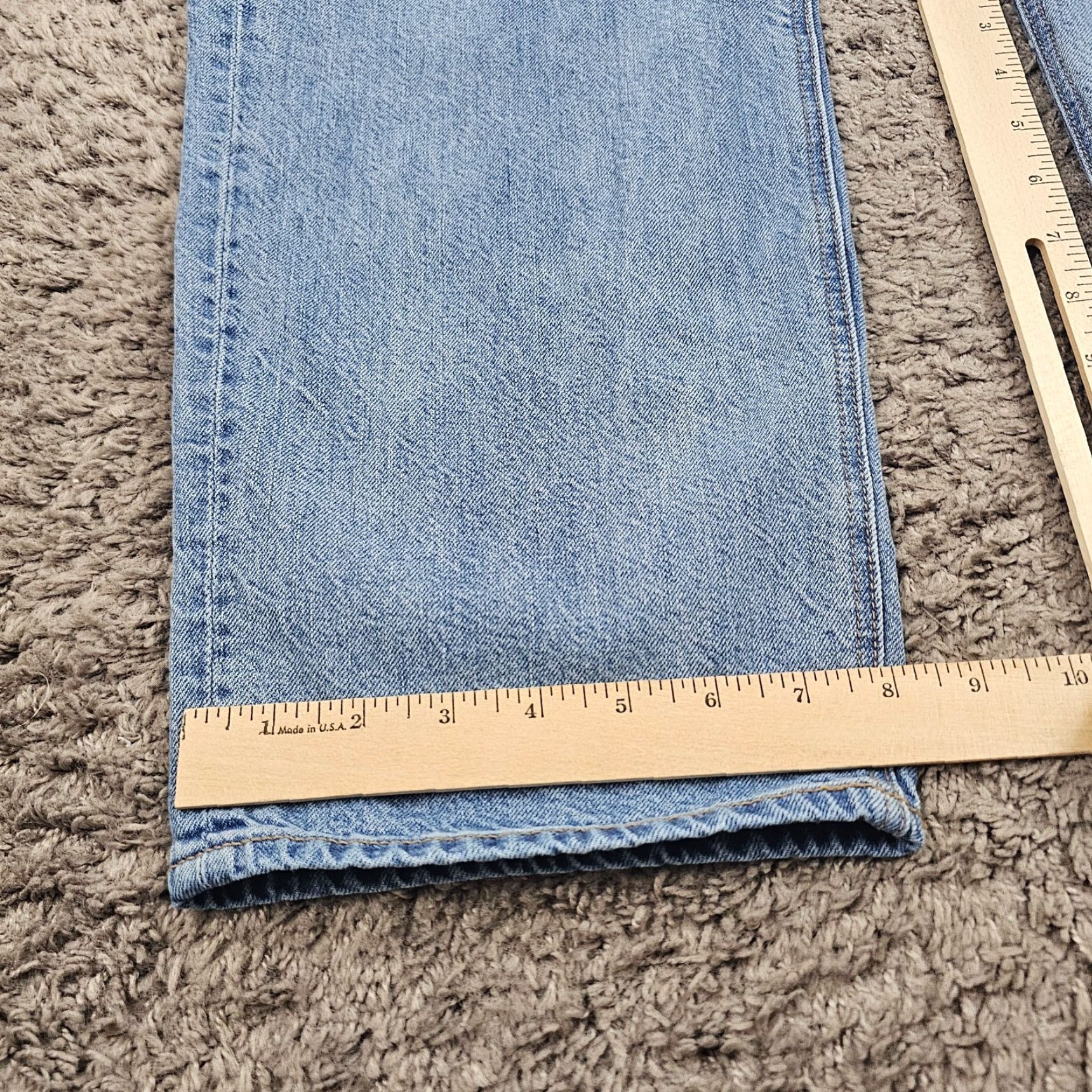 American Eagle Outfitters American Eagle Outfitters Jeans Womens 10 Baggy Fit High Rise Light Wash Denim 26x30 Size 32" / US 10 / IT 46 - 7 Thumbnail