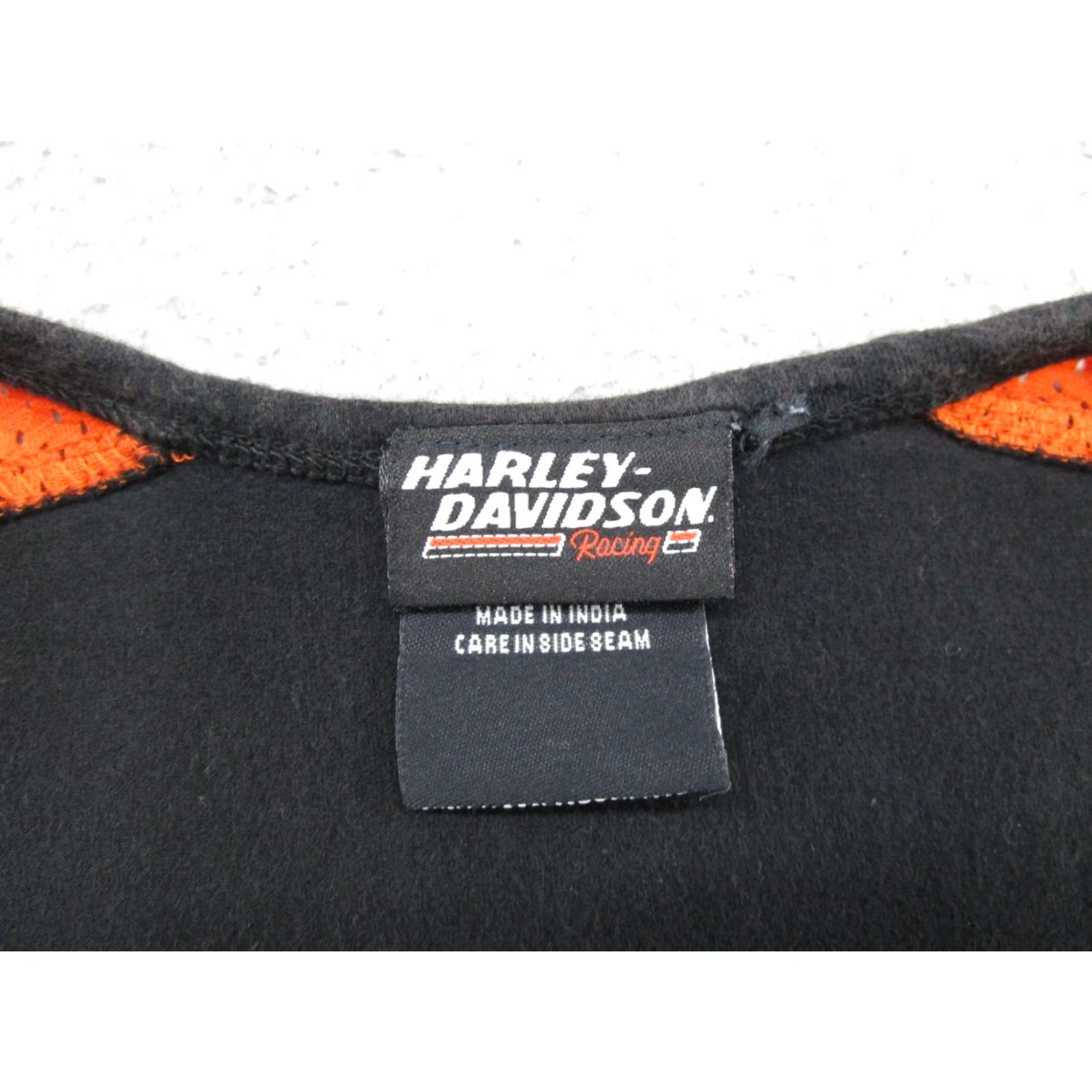 Harley Davidson Harley-Davidson Racing Full Zip Up Sleeveless Vest Women's XL Multicolor Embroidered Cotton Vest Casual Women XL Zip Up Sleeveless Harley-Davidson Size XL / US 12-14 / IT 48-50 - 3 Thumbnail