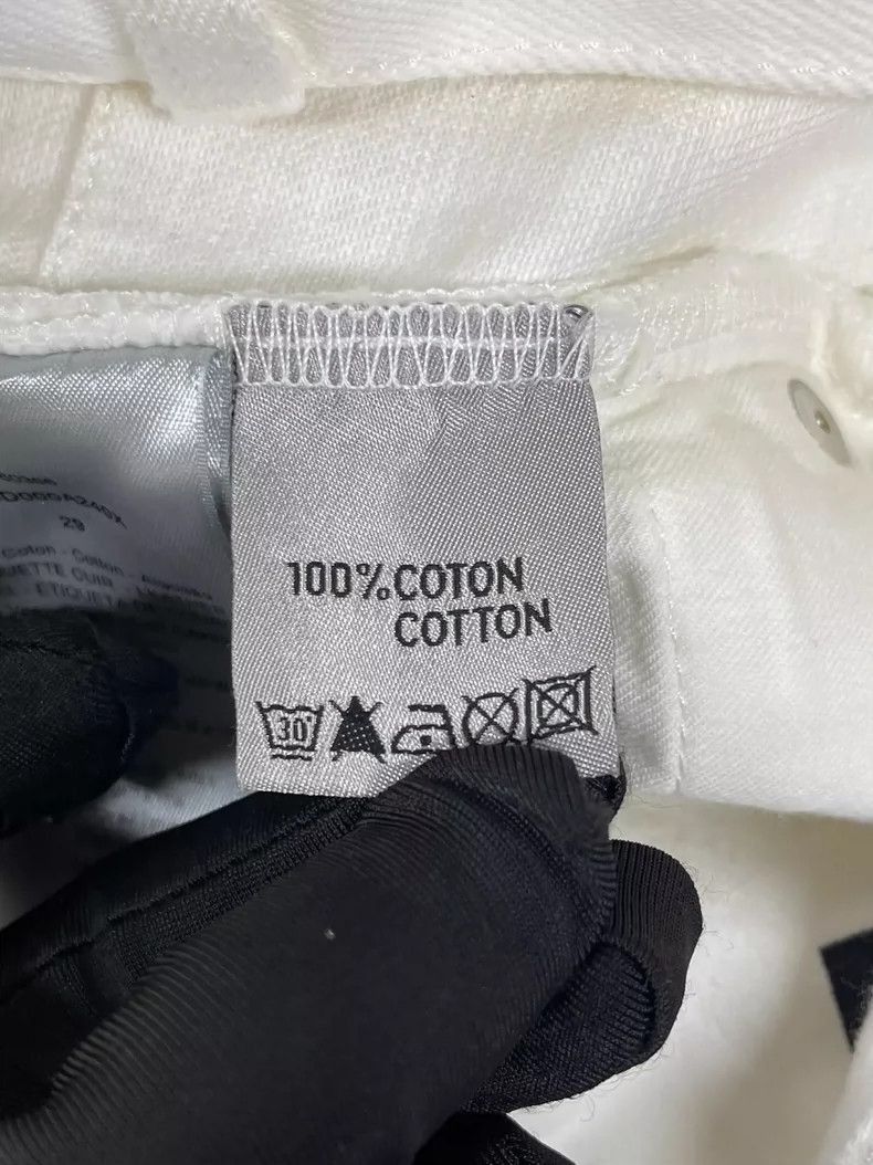 Dior Dior White Slim Fit Jeans Size US 29 - 6 Thumbnail