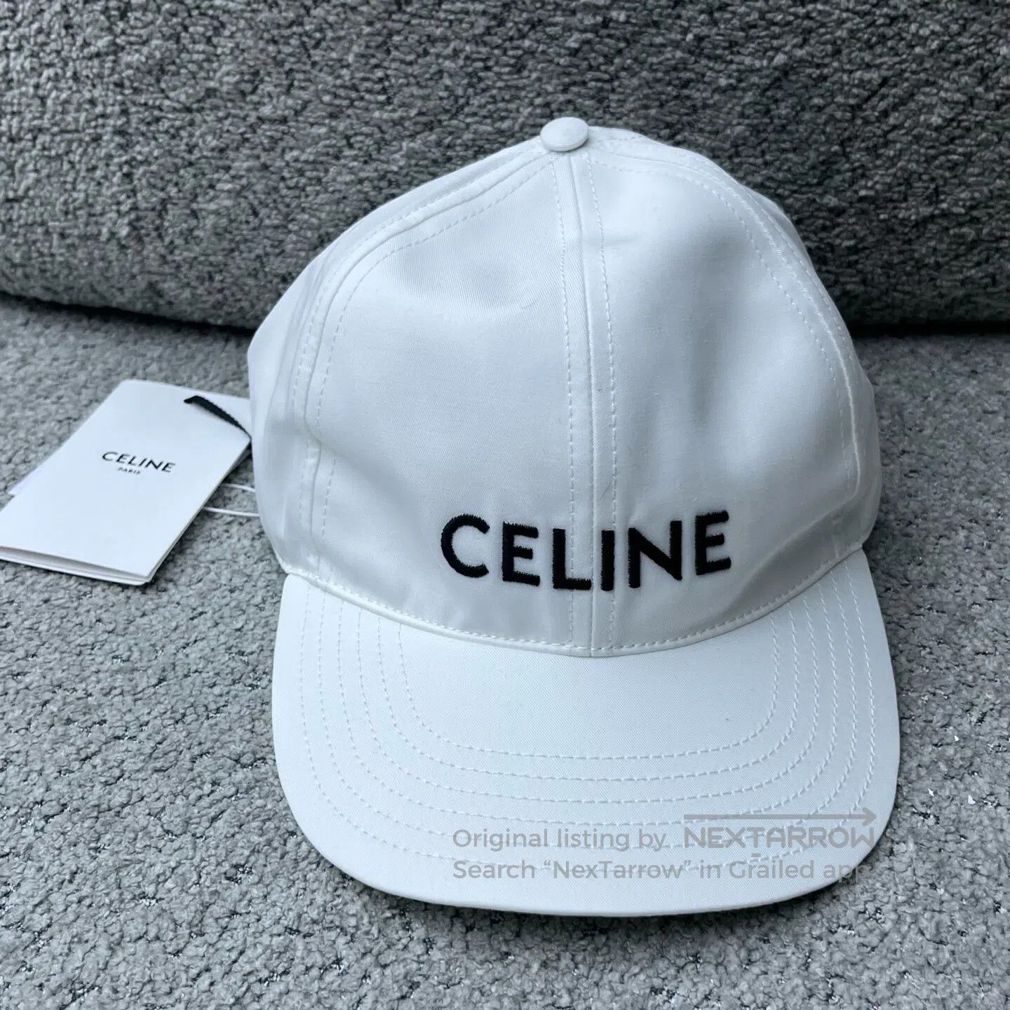 Celine CELINE size L Stylish, modern cotton duckbill cap| Size ONE SIZE - 1 Thumbnail