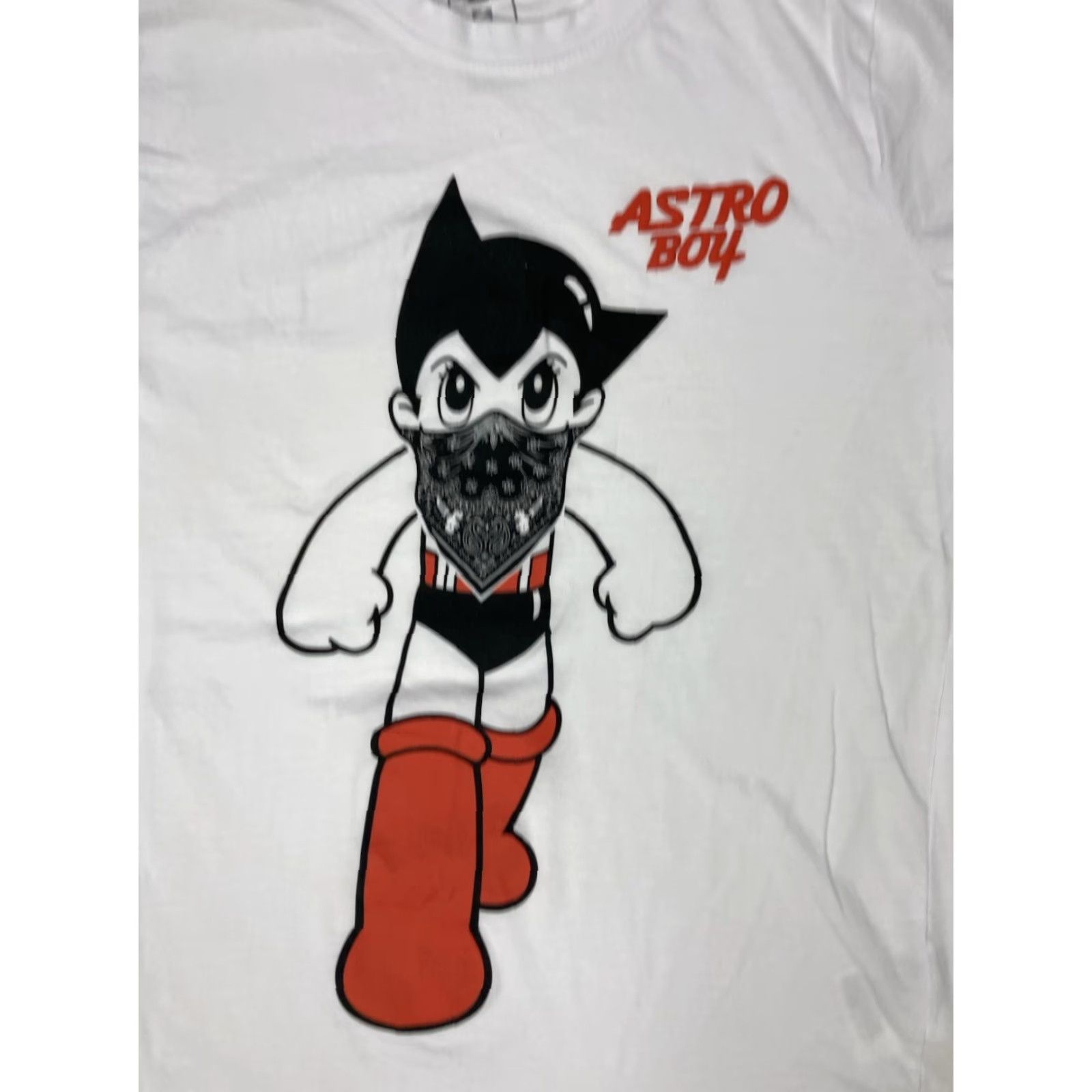 Southpole VINTAGE Southpole Astro Boy Graphic T-shirt Men Medium White Short Sleeve Size US M / EU 48-50 / 2 - 2 Thumbnail