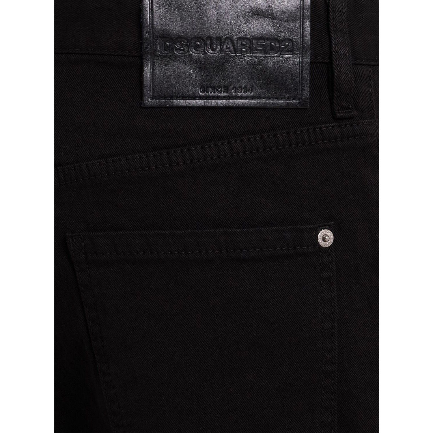 Dsquared2 DSQUARED2 642 Black Jeans New & Authentic (Men's size:US 30; Size US 30 / EU 46 - 2 Thumbnail