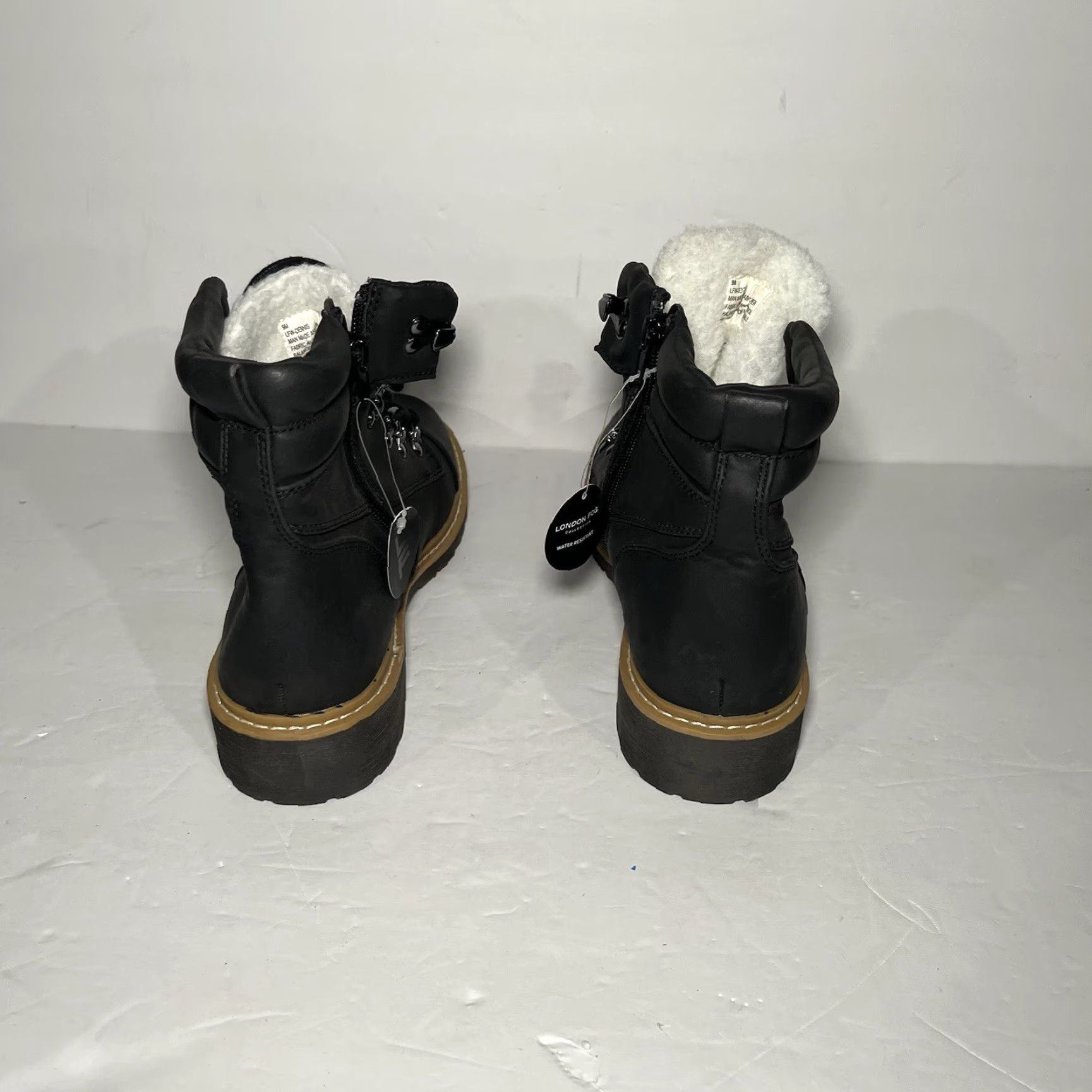 London Fog London Fog Dennis Women's Black Boot Size 9 New User: London Fog Women's Black Size 9 Dennis Boot New Size US 9 / IT 39 - 3 Thumbnail