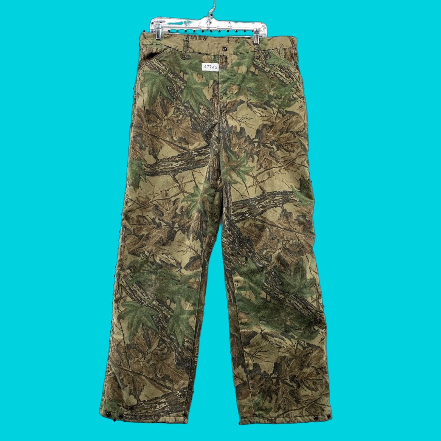 Realtree Realtree Vintage Camo Pants Mens 38 Camouflage Thinsulate 38X31 USA Shirt? Size US 38 / EU 54 - 1 Thumbnail
