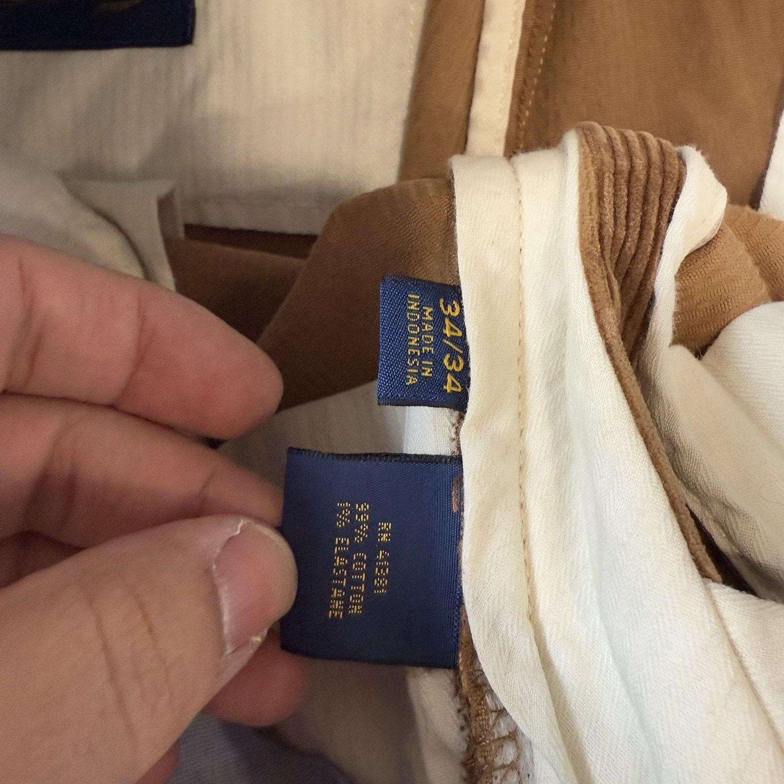 Polo Ralph Lauren Polo Ralph Lauren Corduroy Pants 32 Brown Casual Workwear Size US 32 / EU 48 - 6 Thumbnail