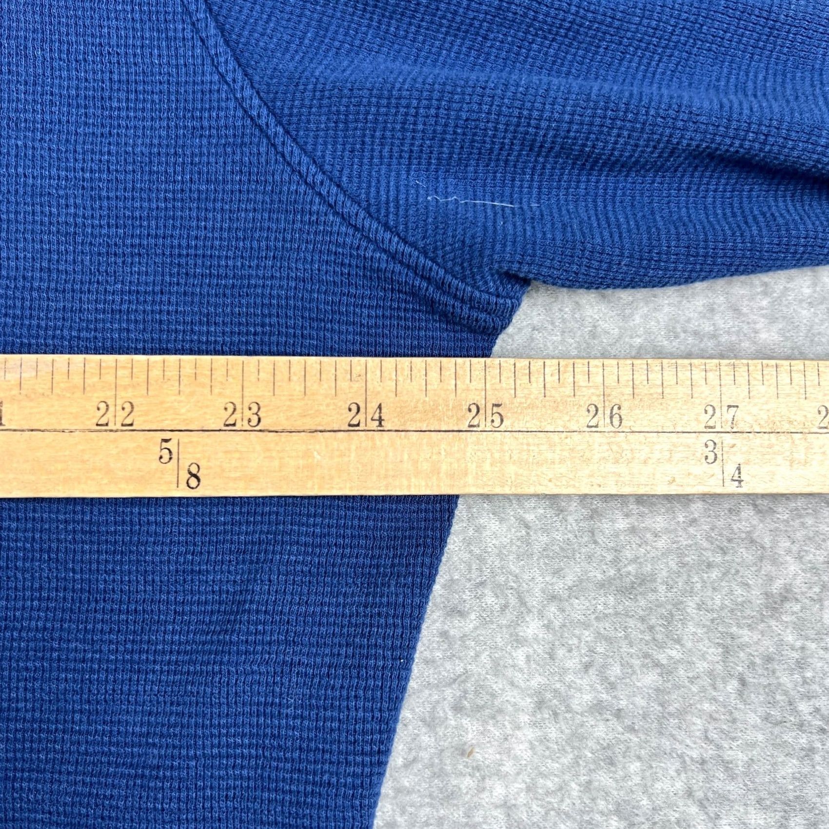 Peter Millar Peter Millar Mountainside Waffle Knit Quarter Zip Sweater XL Blue Men Size US XL / EU 56 / 4 - 6 Thumbnail