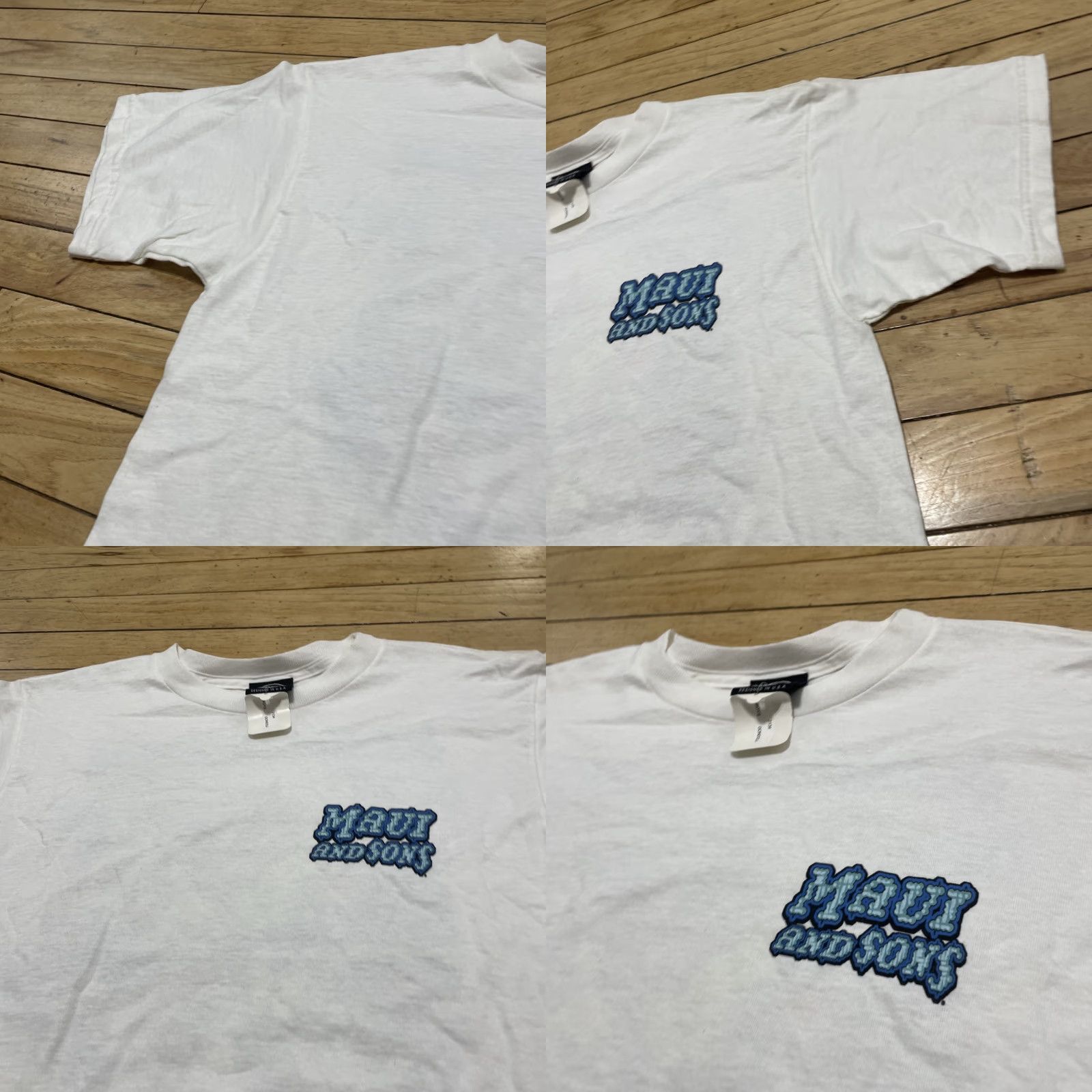 Logo 7 Maui and Sons T Shirt Men M Sharkman Logo Boys NEW Size US L / EU 52-54 / 3 - 10 Thumbnail