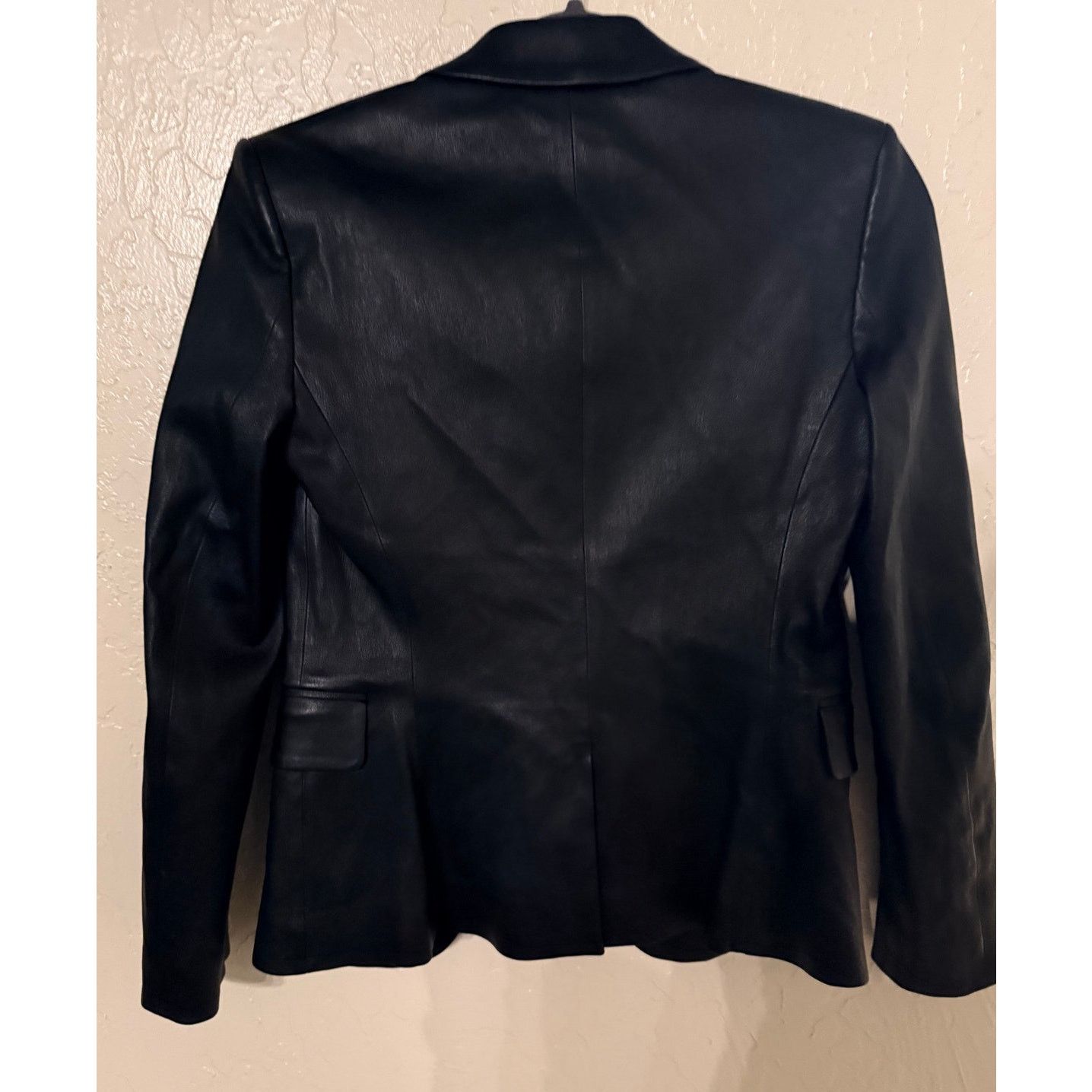 Theory Theory Women’s Size 0 Black Lamb Leather Blazer Jacket Size XS / US 0-2 / IT 36-38 - 5 Thumbnail