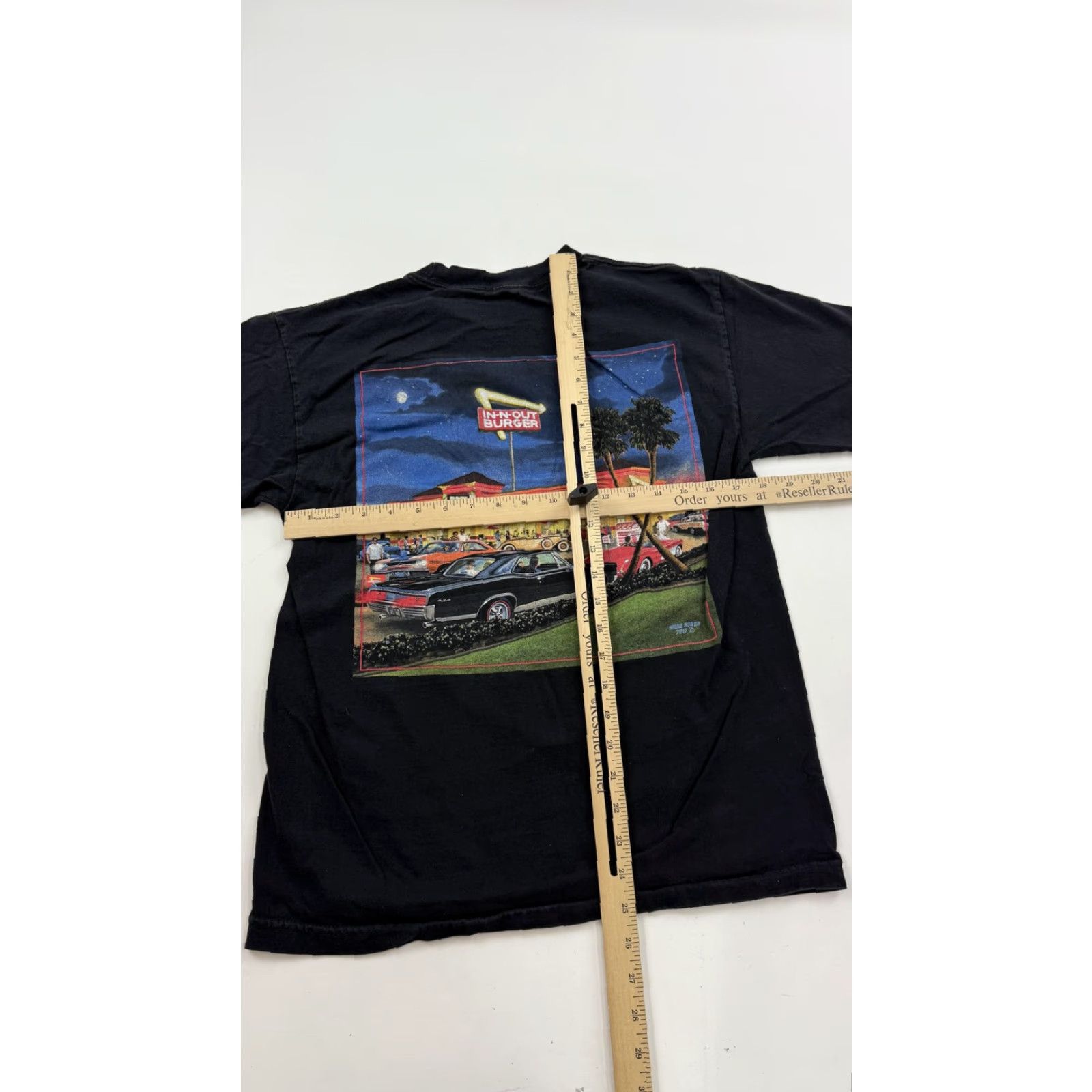 Vintage In-N-Out Burger Shirt Mens M Black California Cars Retro Graphic 2012 Size US M / EU 48-50 / 2 - 7 Thumbnail