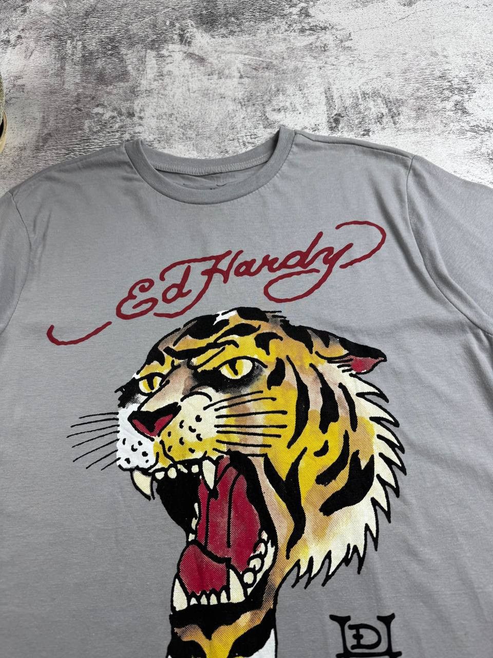 Ed Hardy Ed Hardy Tiger Logo Men’s M Size Graphic Hip Hop Logo Gray T Shirt Tee Jersey Size US M / EU 48-50 / 2 - 6 Thumbnail