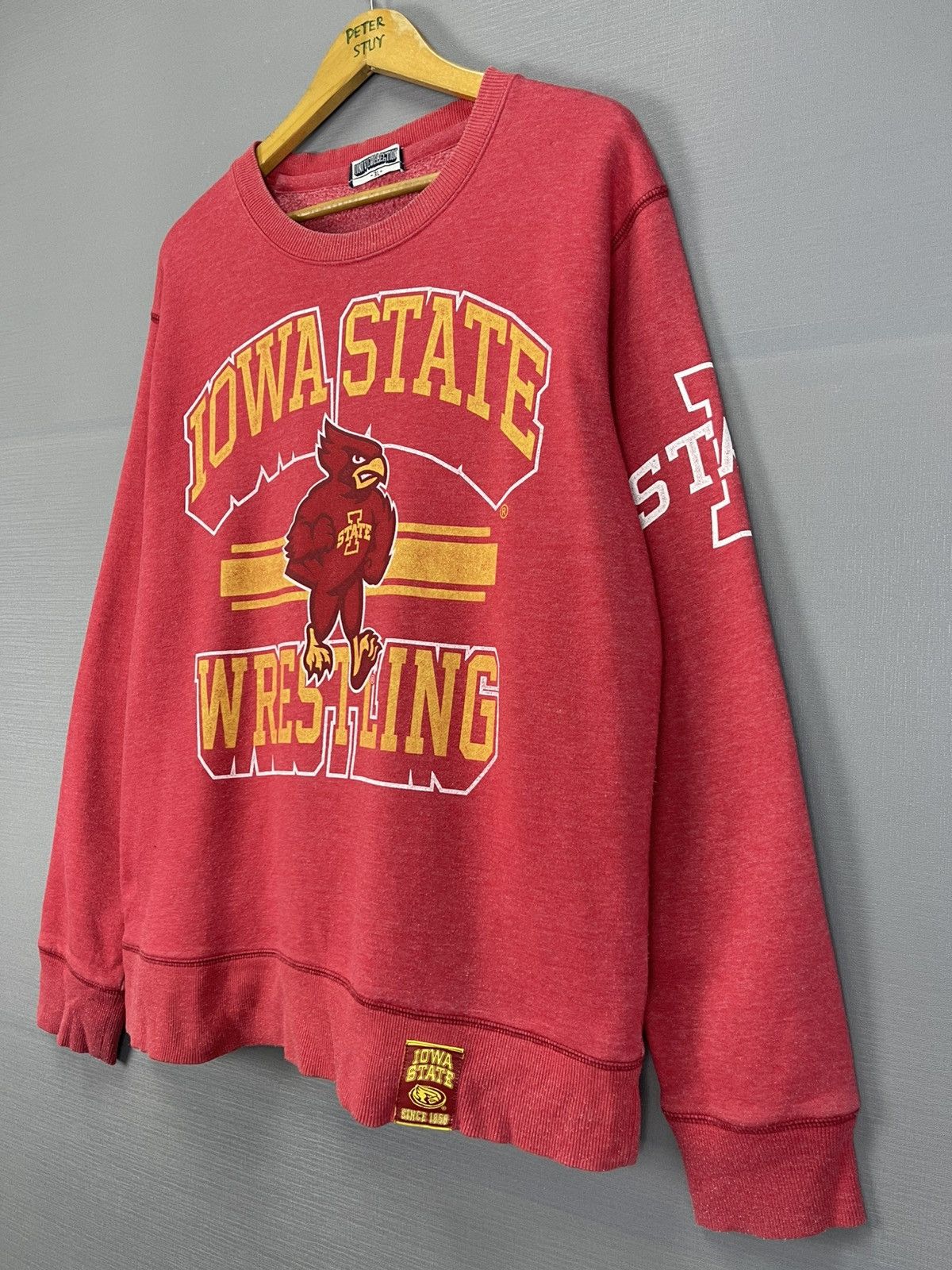 Vintage Uiho University Wrestling Sweatshirt Size US XXL / EU 58 / 5 - 3 Thumbnail