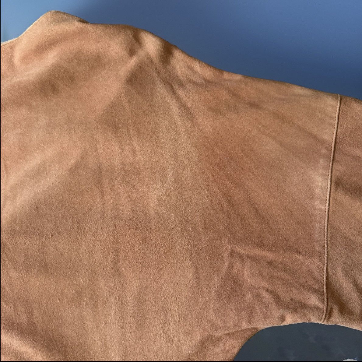 Calvin Klein CALVIN KLEIN Vintage 70s Pink Suede Top M 6 8 Boho 60s Size M / US 6-8 / IT 42-44 - 13 Thumbnail