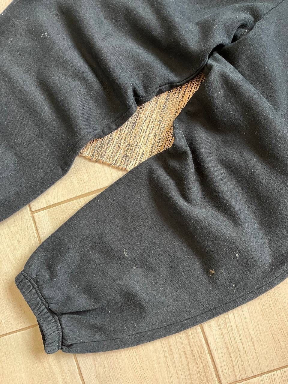 Nike × Vintage Vintage Nike style sweatpants navy faded baggy fleece pants Size US 31 - 16 Thumbnail