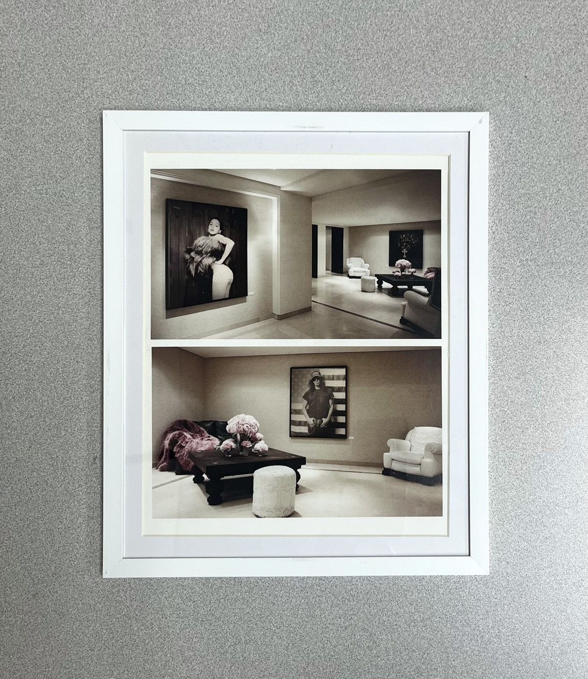 Chrome Hearts × Vintage Chrome Hearts Richard Stark furnished home poster frame 9x11 Size ONE SIZE - 1 Thumbnail