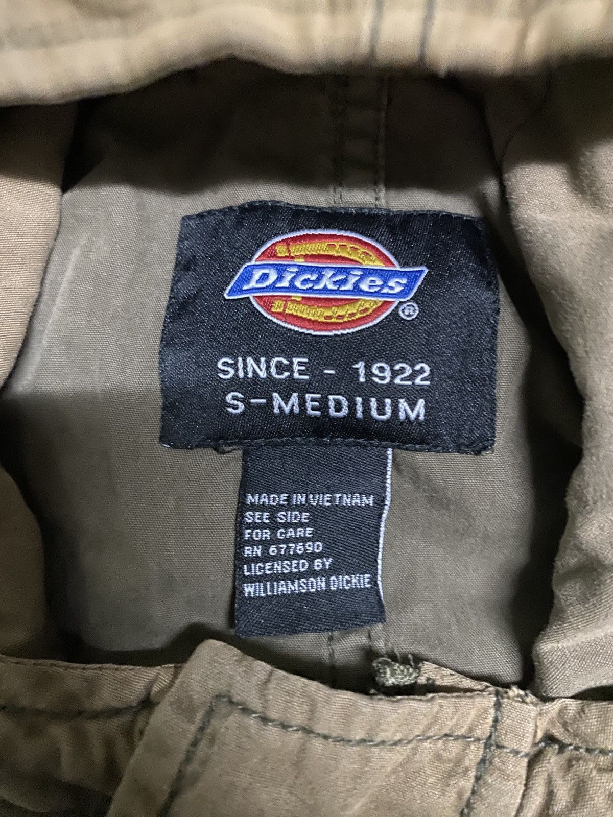 Dickies Dickies 1922 Olive Green Hooded Parka Jacket Size US M / EU 48-50 / 2 - 8 Thumbnail