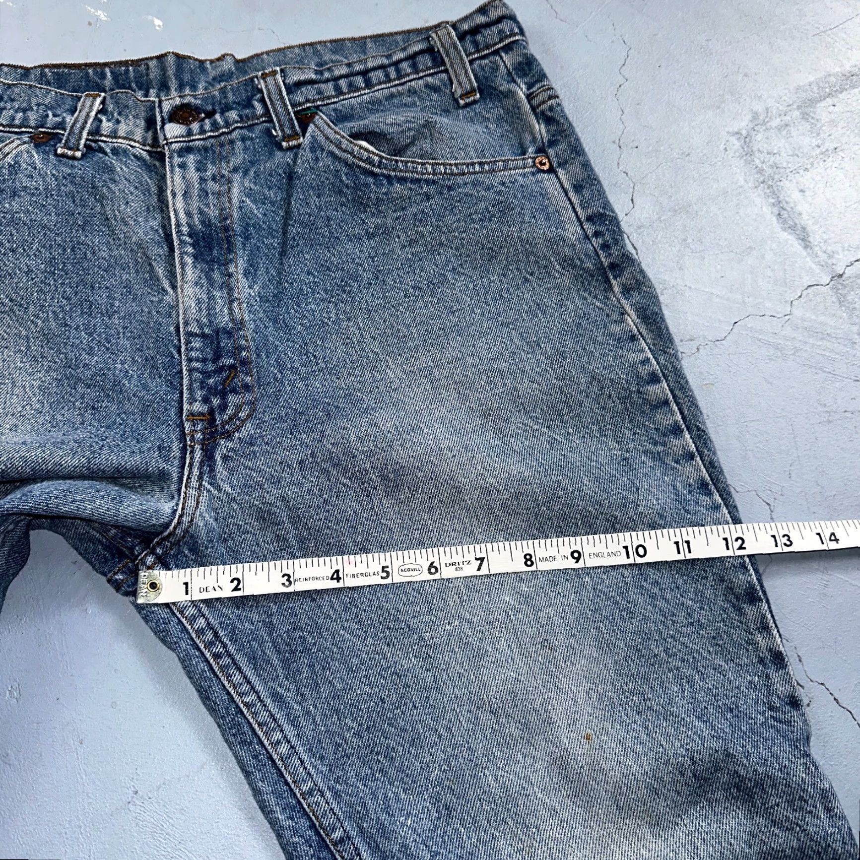 Levi's Levi's 517 Jeans Bootcut USA Wind 70s 80s 33x30 36x32 Vintage Blue Denim Mens Regular Size 36 Cotton Blend Zipper Button 5-Pocket Size US 36 / EU 52 - 6 Thumbnail