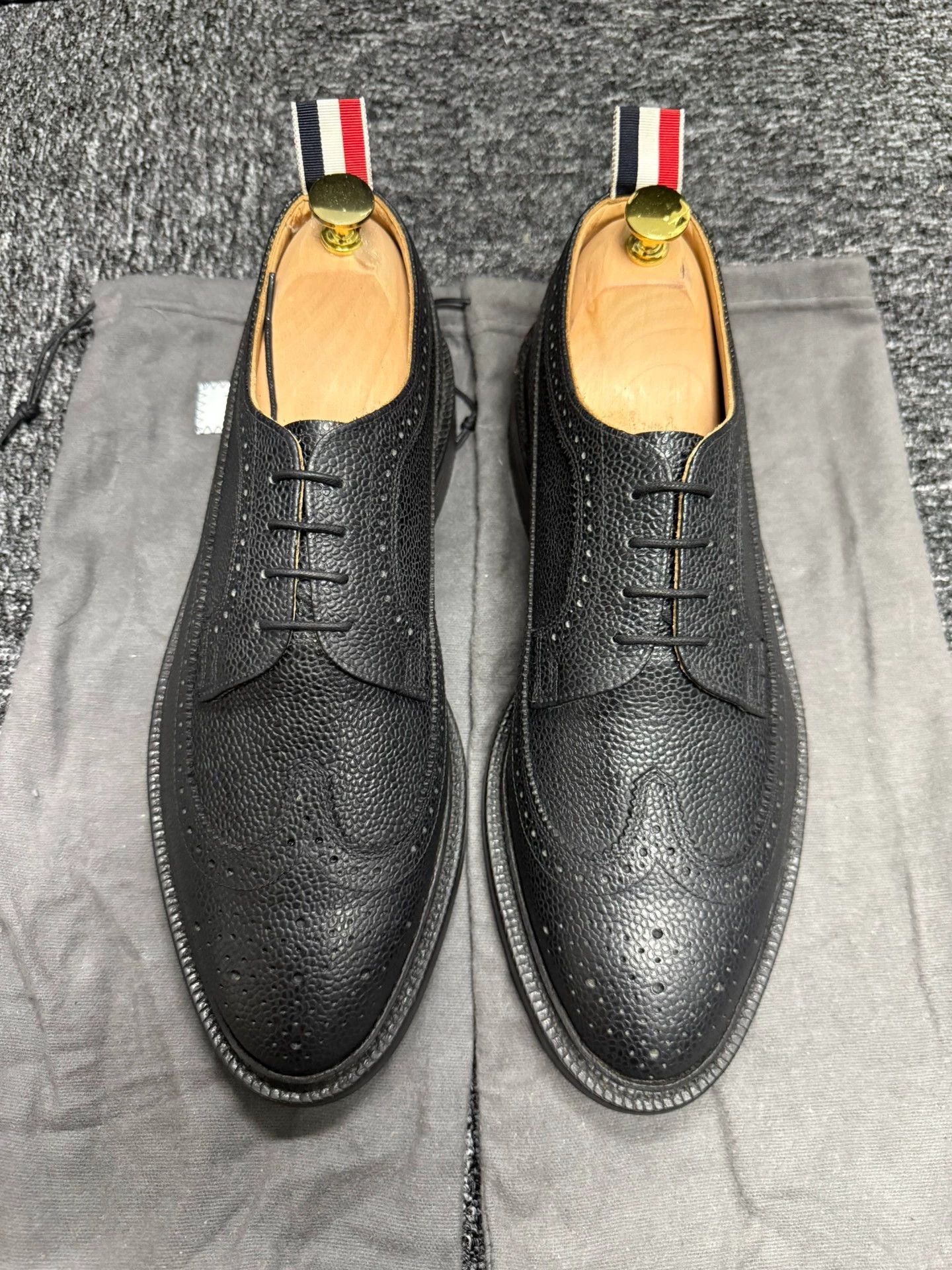Thom Browne Thom Browne Classic Black Brogue US9.5 (Nike 43.5) Size US 9.5 / EU 42-43 - 1 Thumbnail