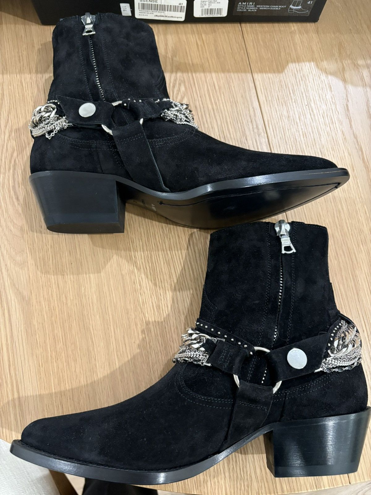 Amiri Amiri Chain Cuban Heel Boot Size US 8 / EU 41 - 2 Thumbnail