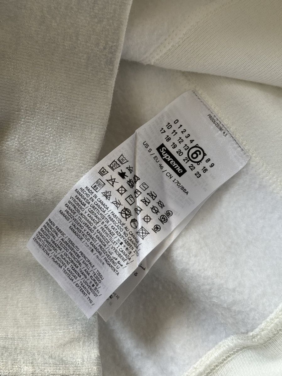 Maison Margiela × Supreme Supreme x MM6 Maison Margiela Foil Box Logo Hoodie S Size US S / EU 44-46 / 1 - 5 Thumbnail
