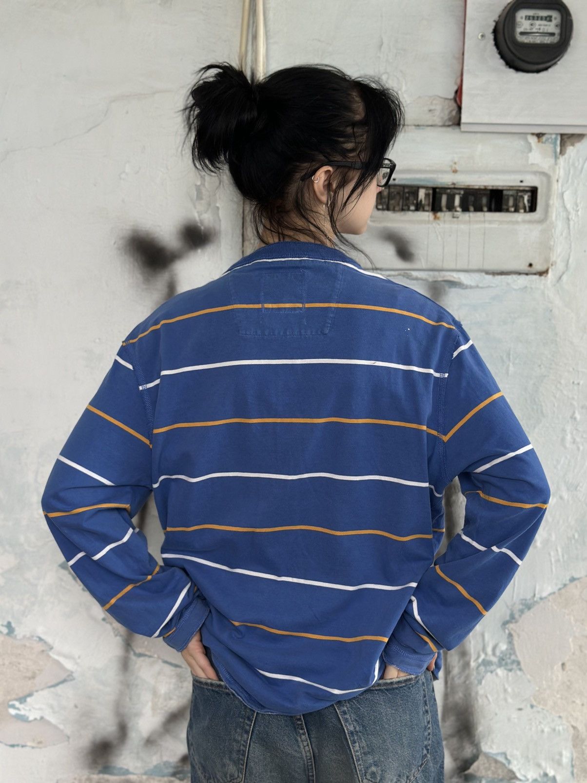 Y/Project VTG Mans Stripped Long-sleeve T-shirts St.George Size XL 00s Size US XL / EU 56 / 4 - 2 Thumbnail
