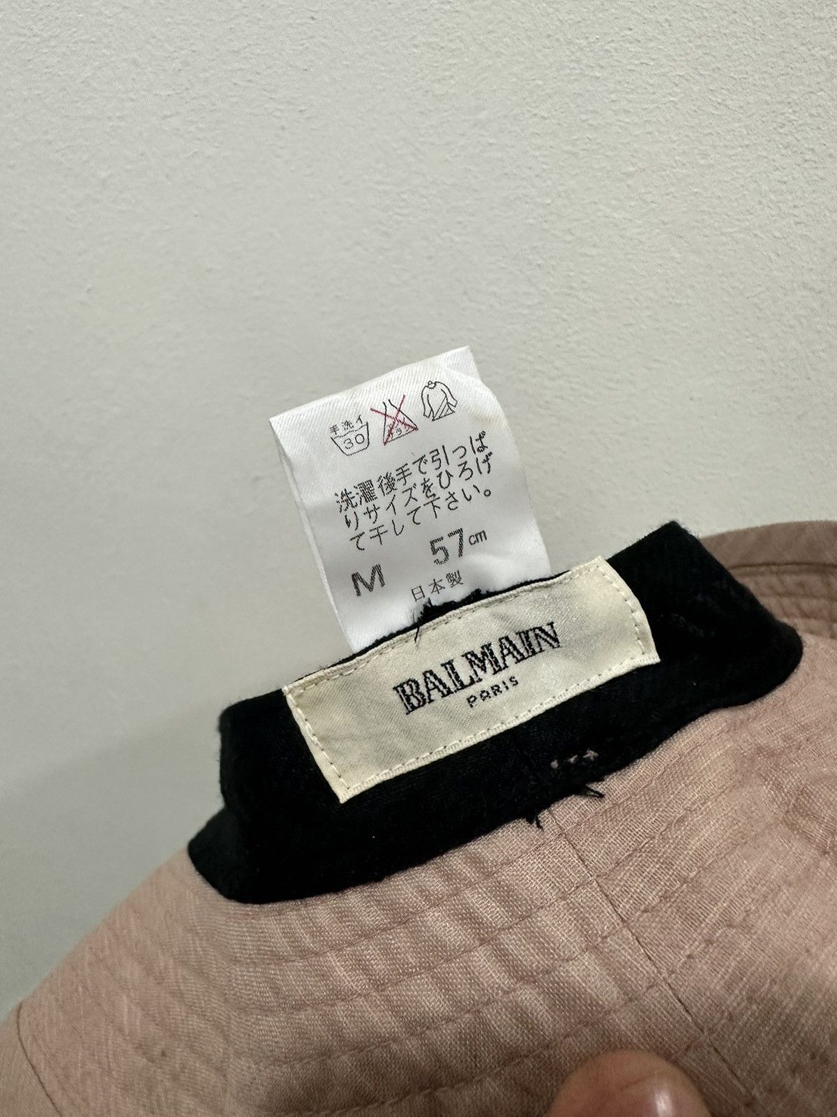Balmain VTG Balmain Bucket Hat Size ONE SIZE - 7 Thumbnail