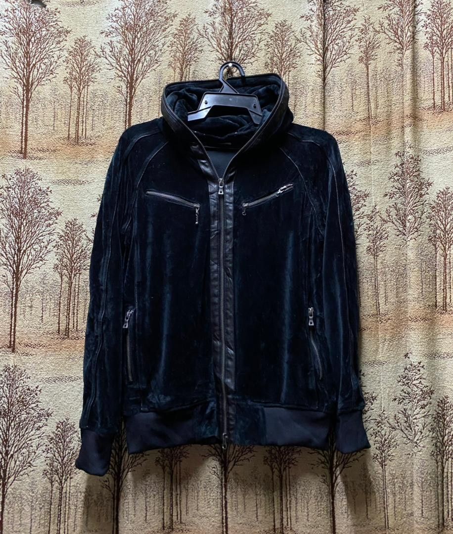 SHELLAC × semantic design bono hoodie Semantic Design 00's Coated Bono Hooded Jacket Sold In