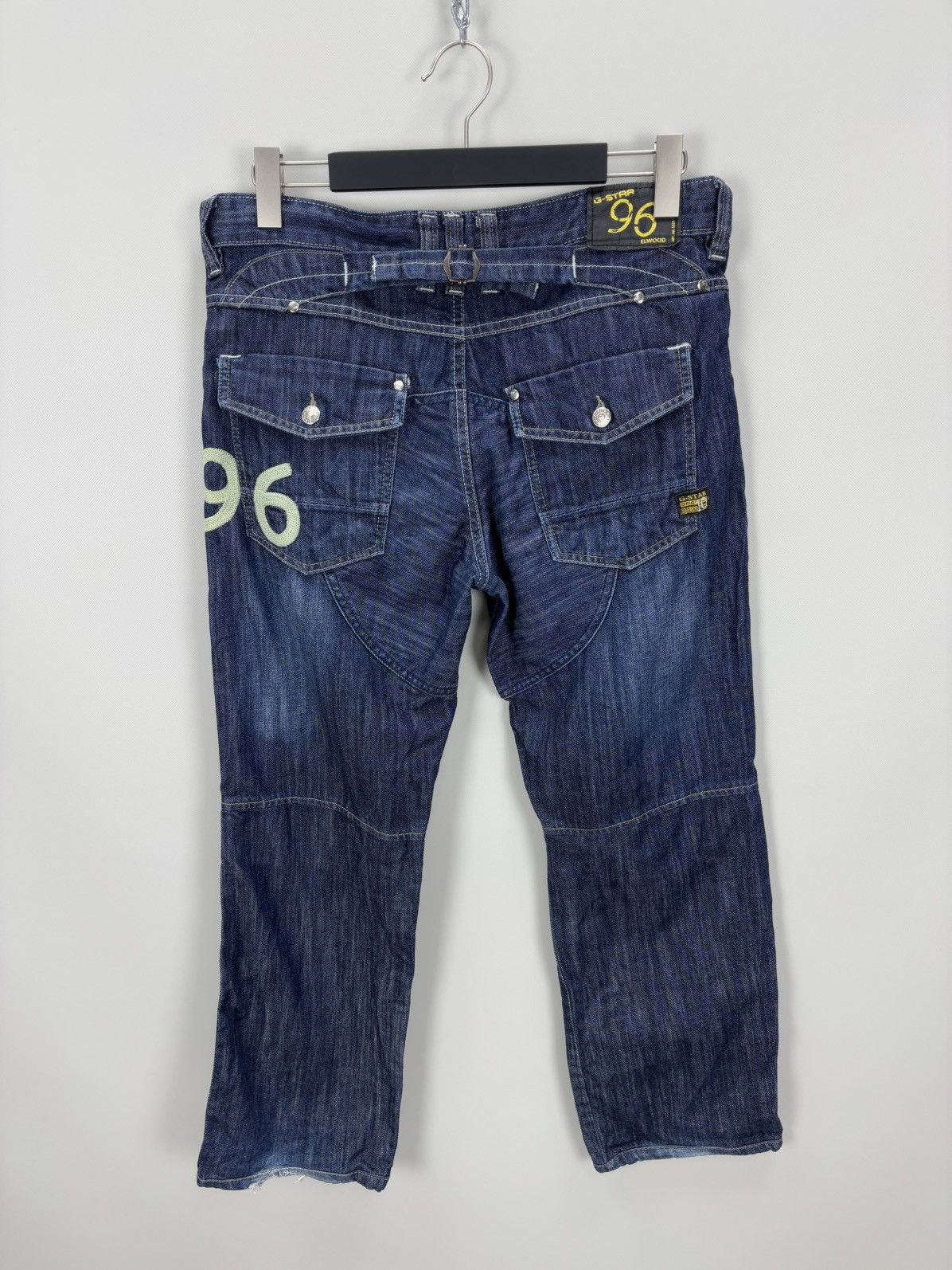 G-Star Mens jeans G Star Raw Size 33x34 Color Blue Size US 33 - 7 Thumbnail