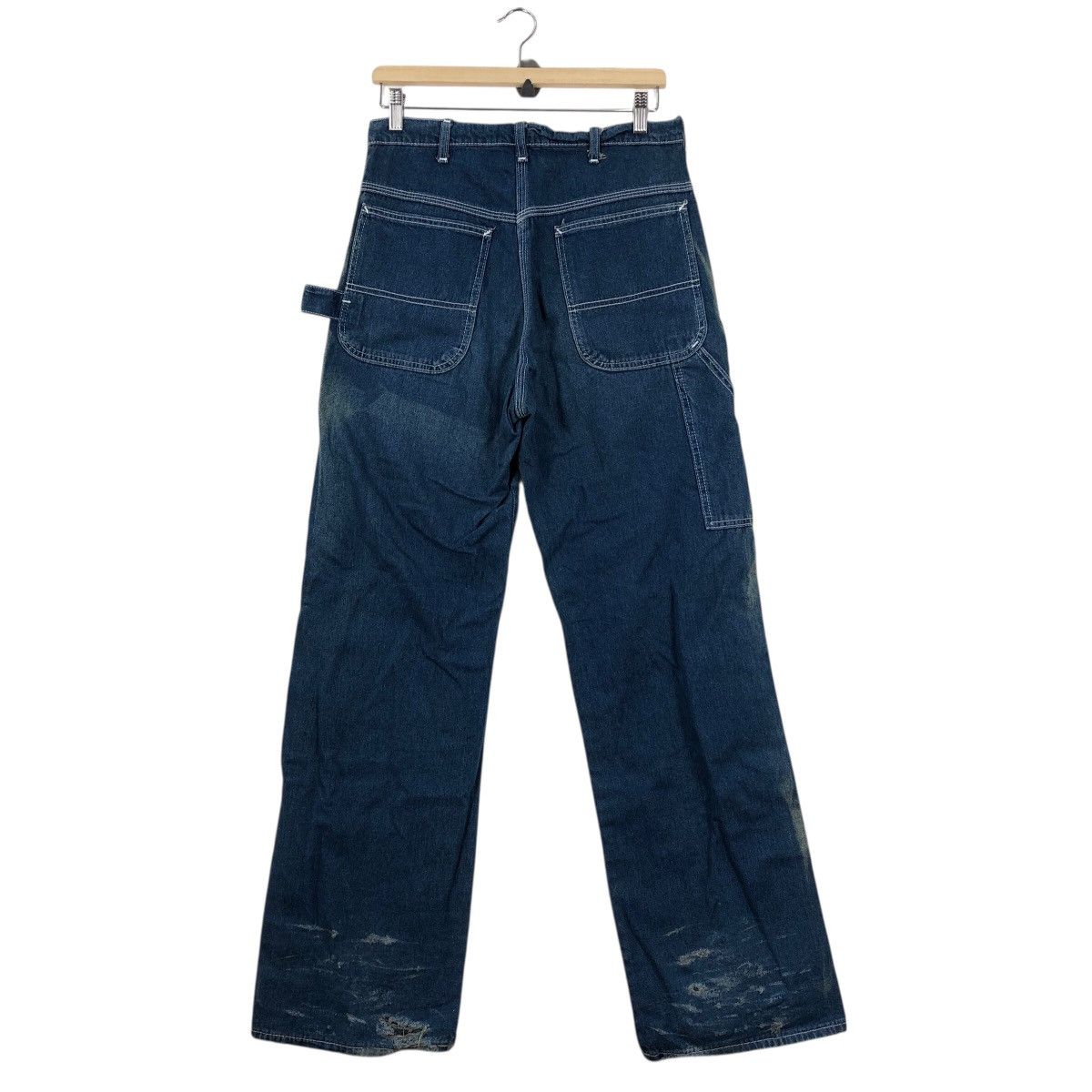 Pointer Vintage 90s POINTER Made In USA Carpenter Baggy Denim Jeans Size US 32 / EU 48 - 5 Thumbnail