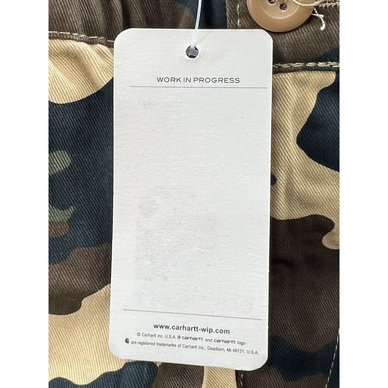 Other Carhartt WIP Work In Progress Camo Cargo Pants Size Large Size US 34 / EU 50 - 4 Thumbnail