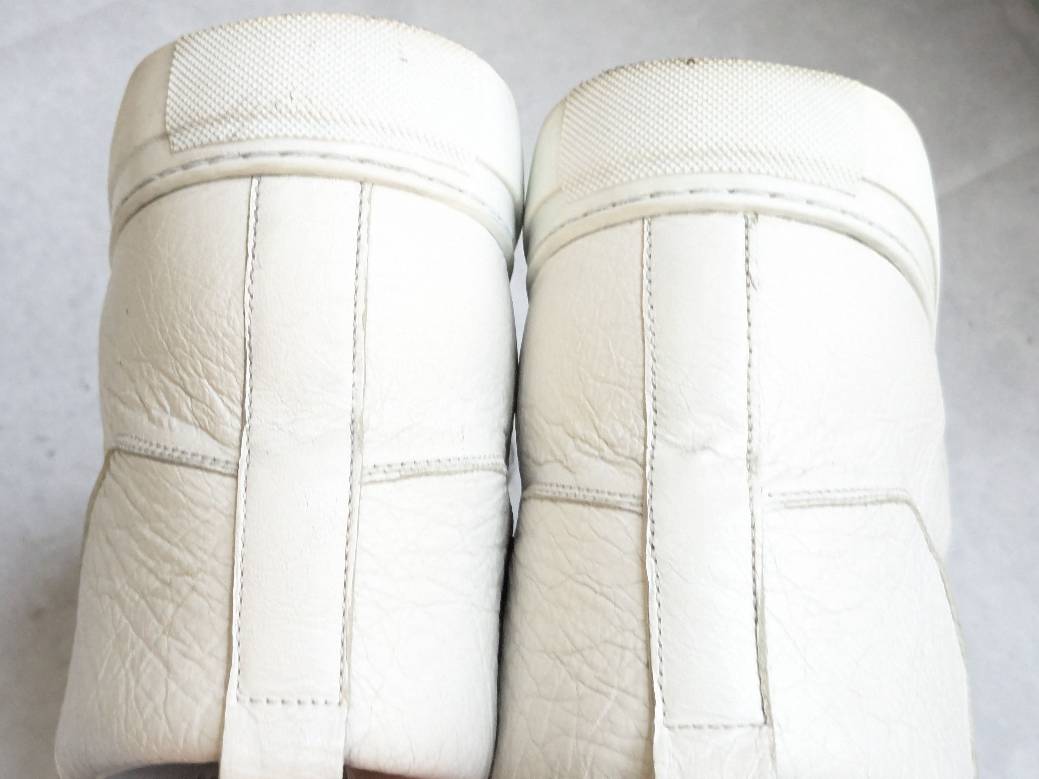 Balenciaga Balenciaga Arena Sneakers White High Tops Leather 14 47 Size US 14 / EU 47 - 13 Thumbnail