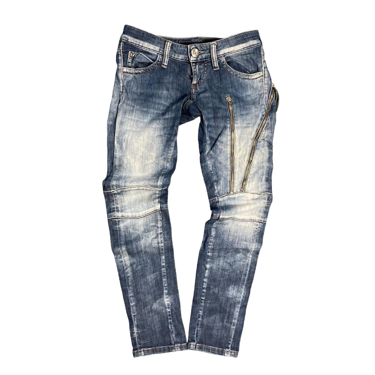 Miss Sixty × Vintage Miss sixty y2k vintage skinny jeans rocker style Size 26" / US 2 / IT 38 - 1 Thumbnail